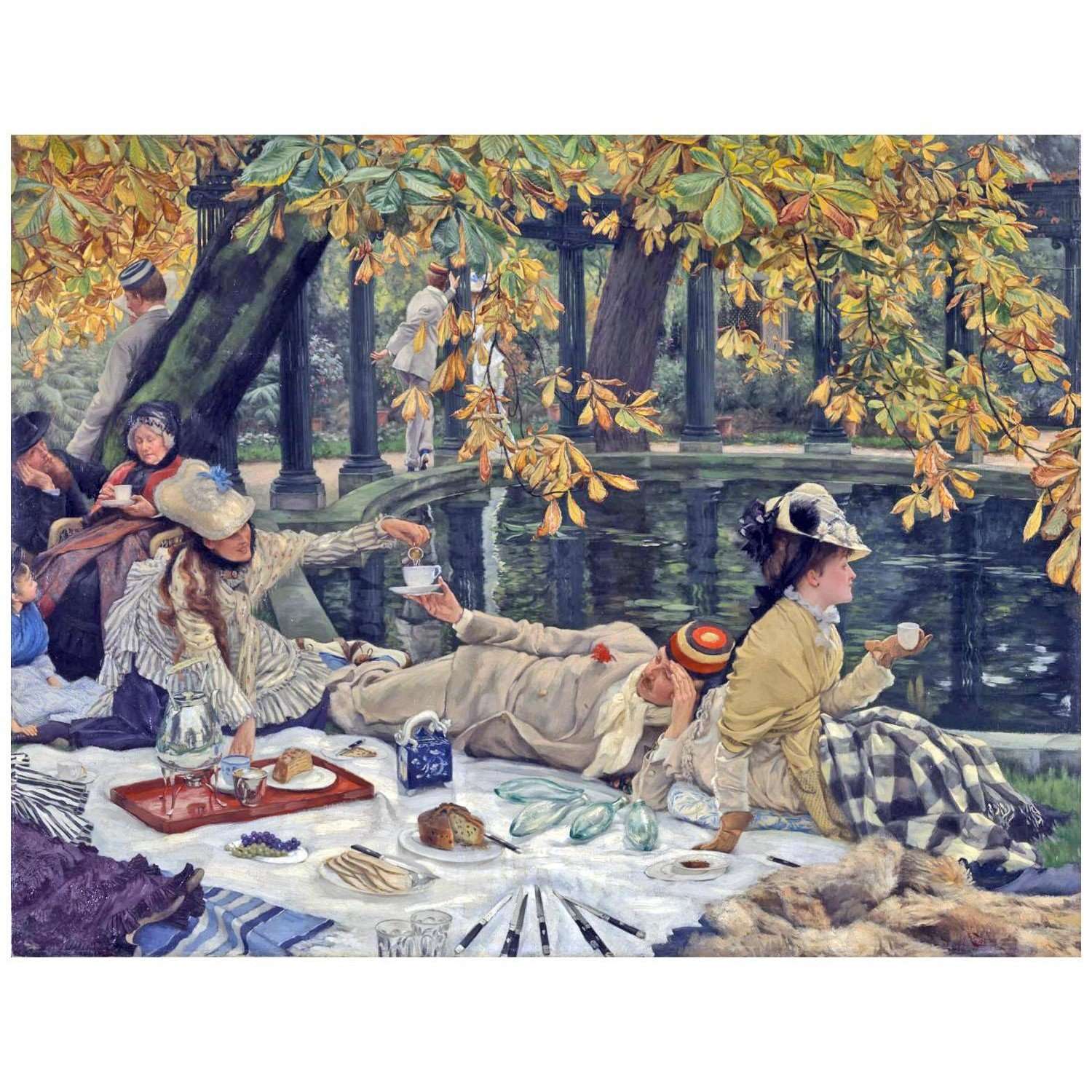  James Tissot. Holyday. 1876. Tate Britain