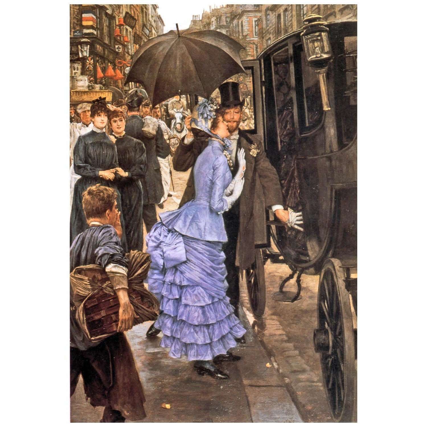  James Tissot. The Bridesmaid. 1885. Leeds Art Gallery