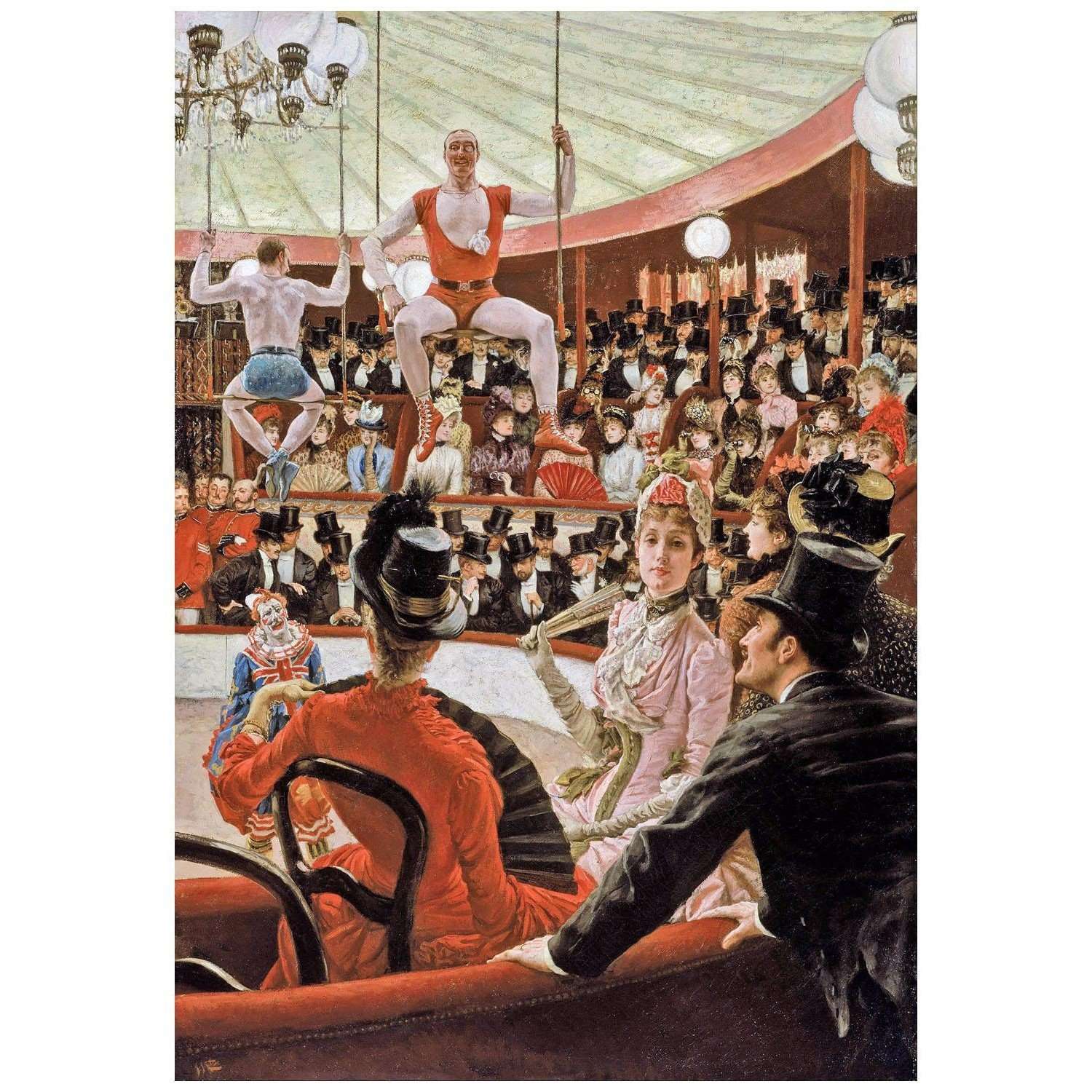  James Tissot. The Circus Lover. 1885. Fine Arts Museum Boston
