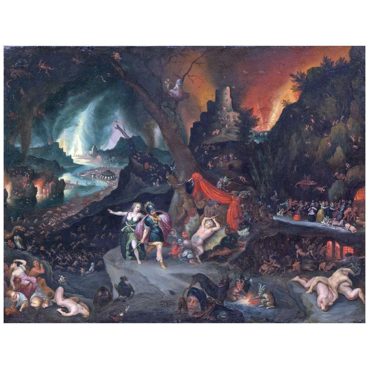   .Jan Breughel de Jonge. Aeneas and the Sibyl. 1630. Metropolitan Museum NY