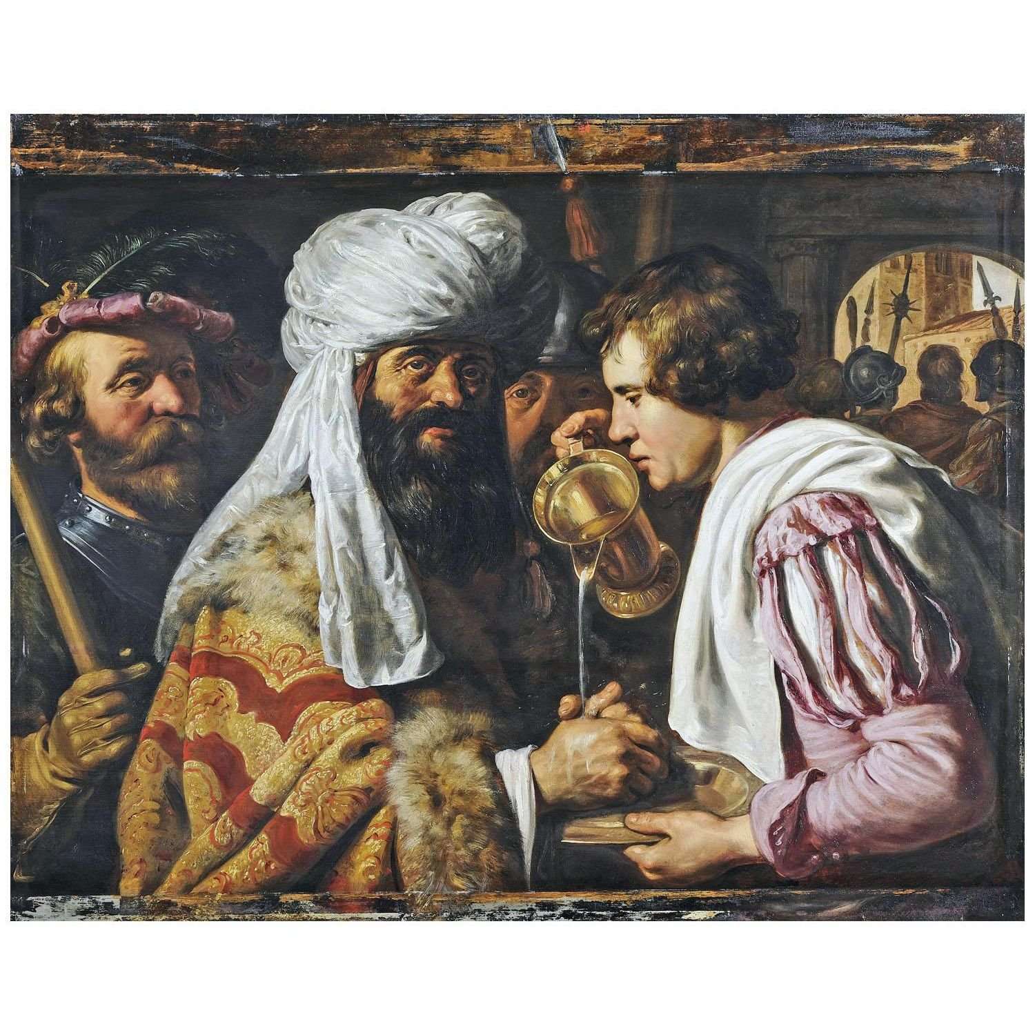  Jan Lievens. Pilate Washing his Hands. 1625. Museum De Lakenhal Leiden