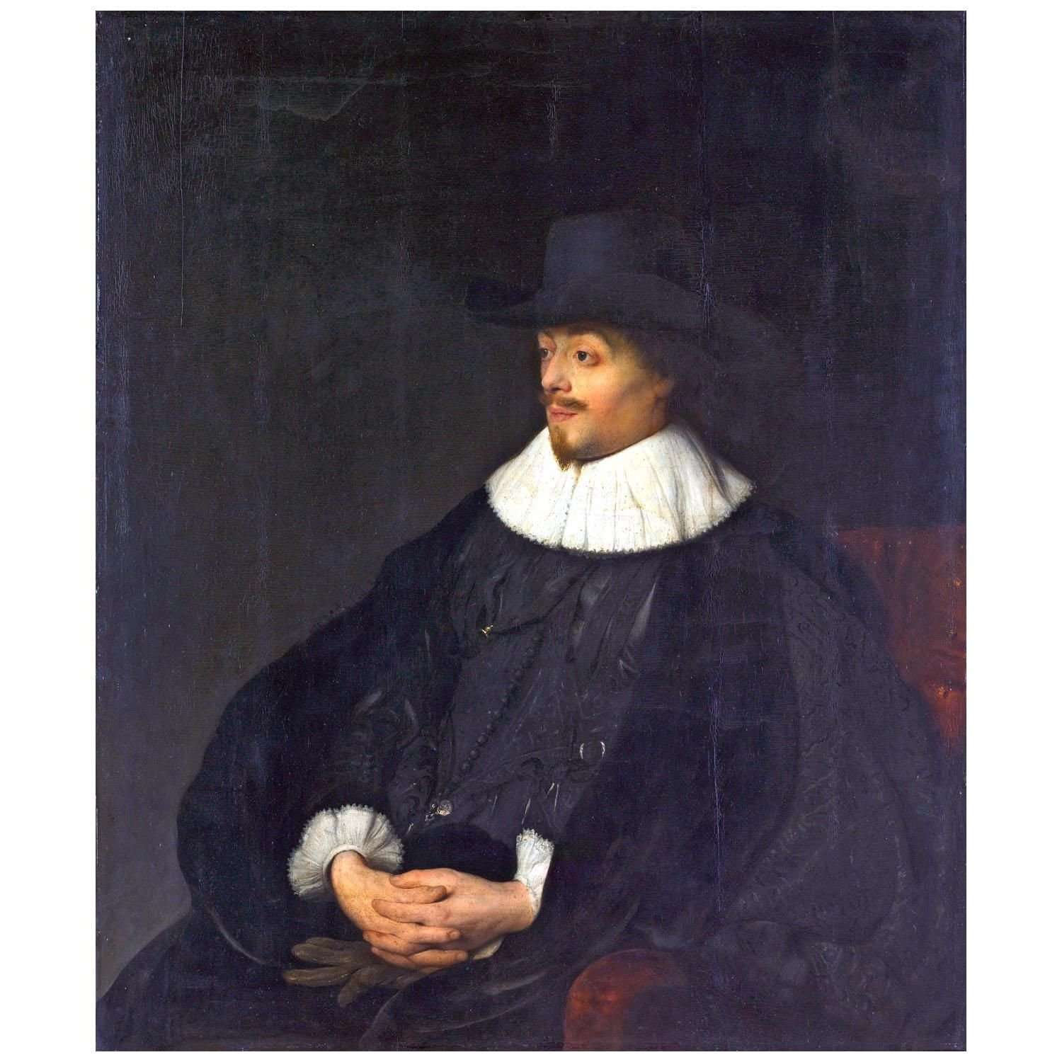  Jan Lievens. Portrait of Constantijn Huygens. 1627. Rijksmuseum Amsterdam