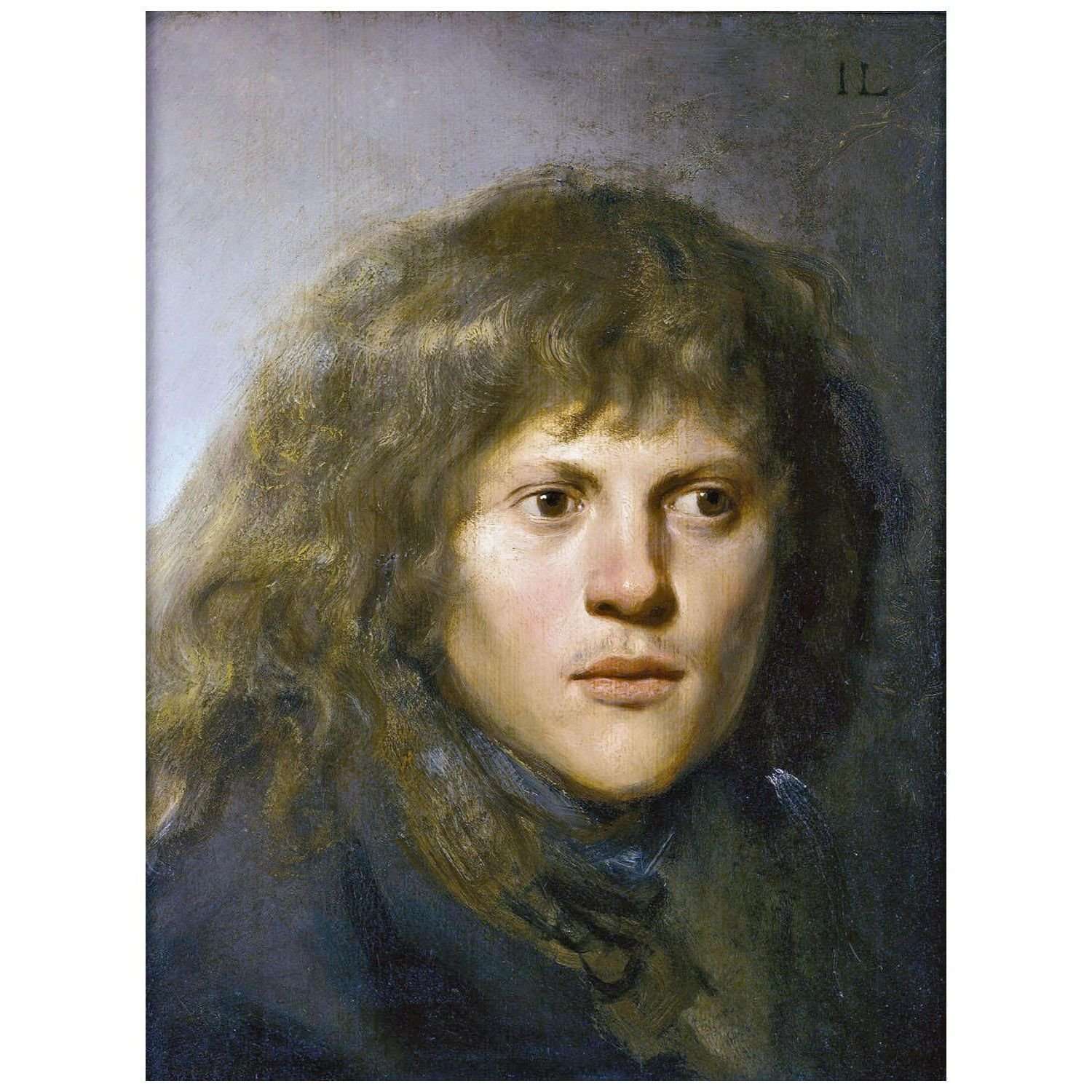  Jan Lievens. Self-Portrait. 1629. Leiden Collection