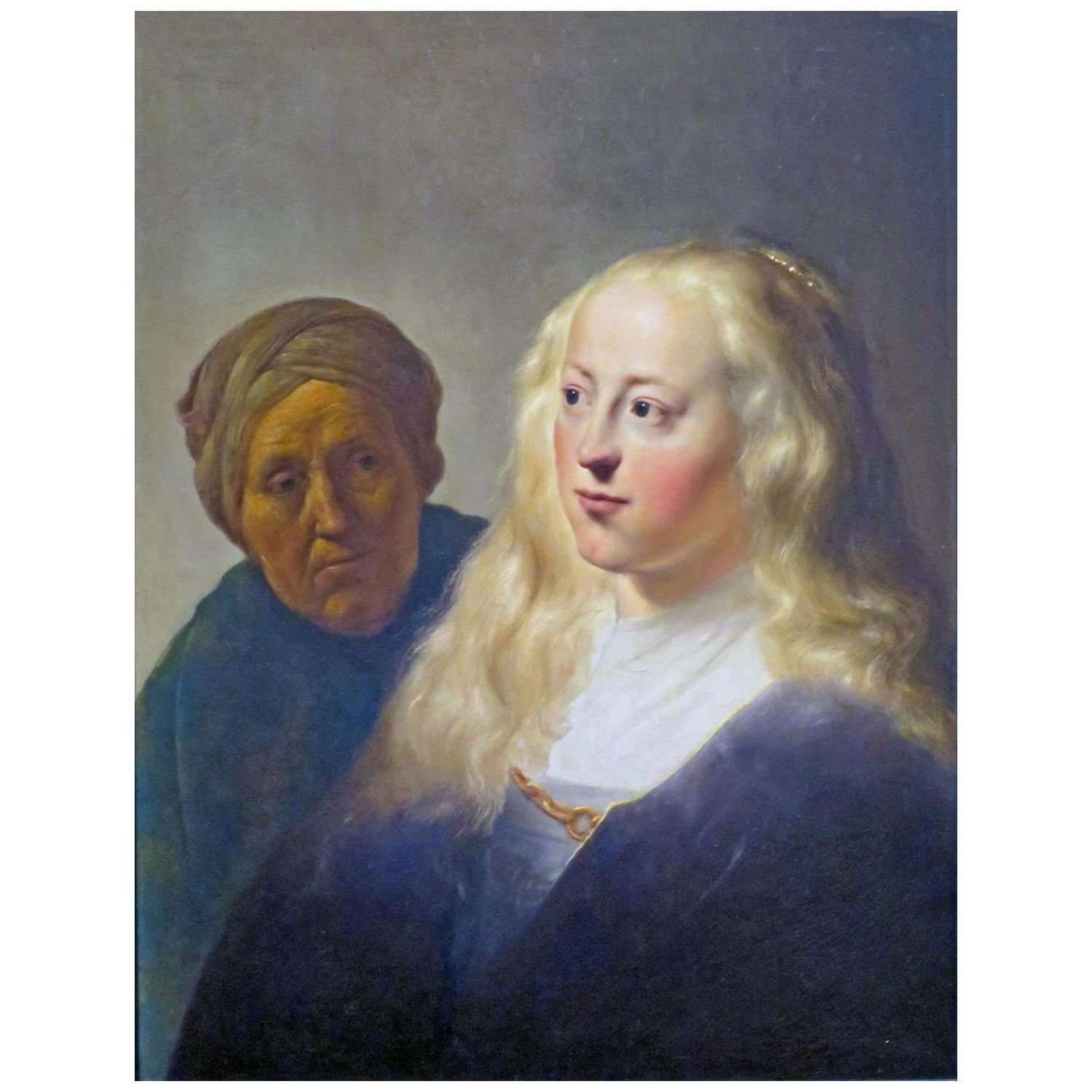  Jan Lievens. Allegory of Youth and Old Age. 1629. Pushkin Museum