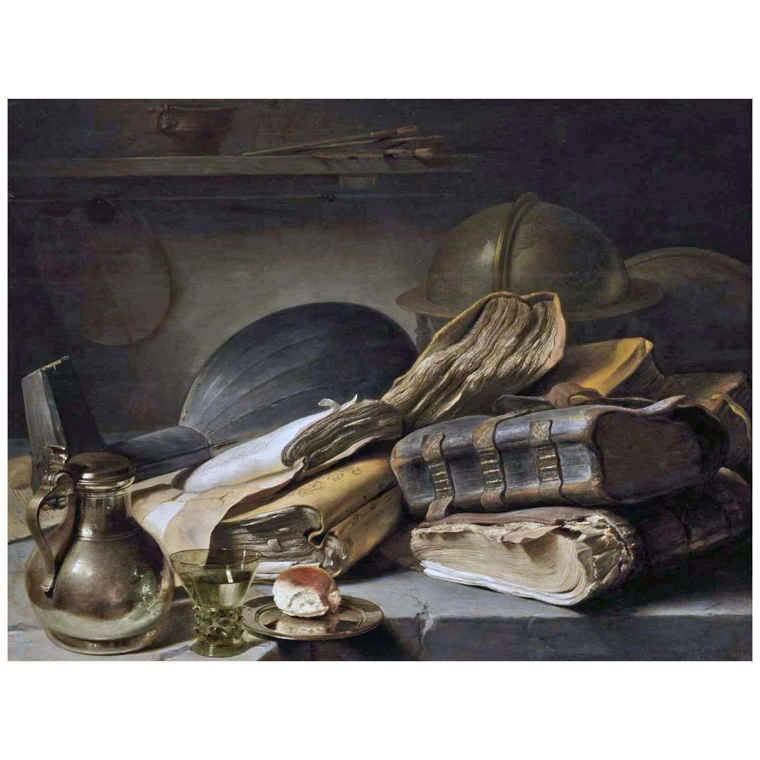  Jan Lievens. Still Life with the Books. 1630. Rijksmuseum Amsterdam