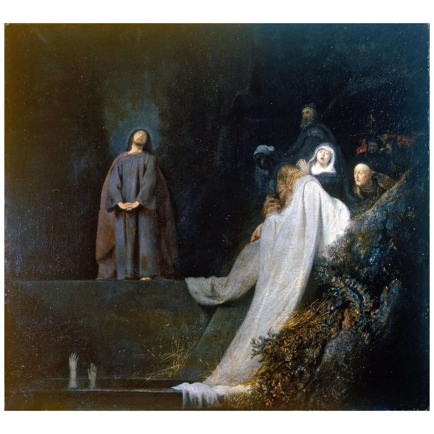  Jan Lievens. The Rising of Lazarus. 1631. Brighton Museum