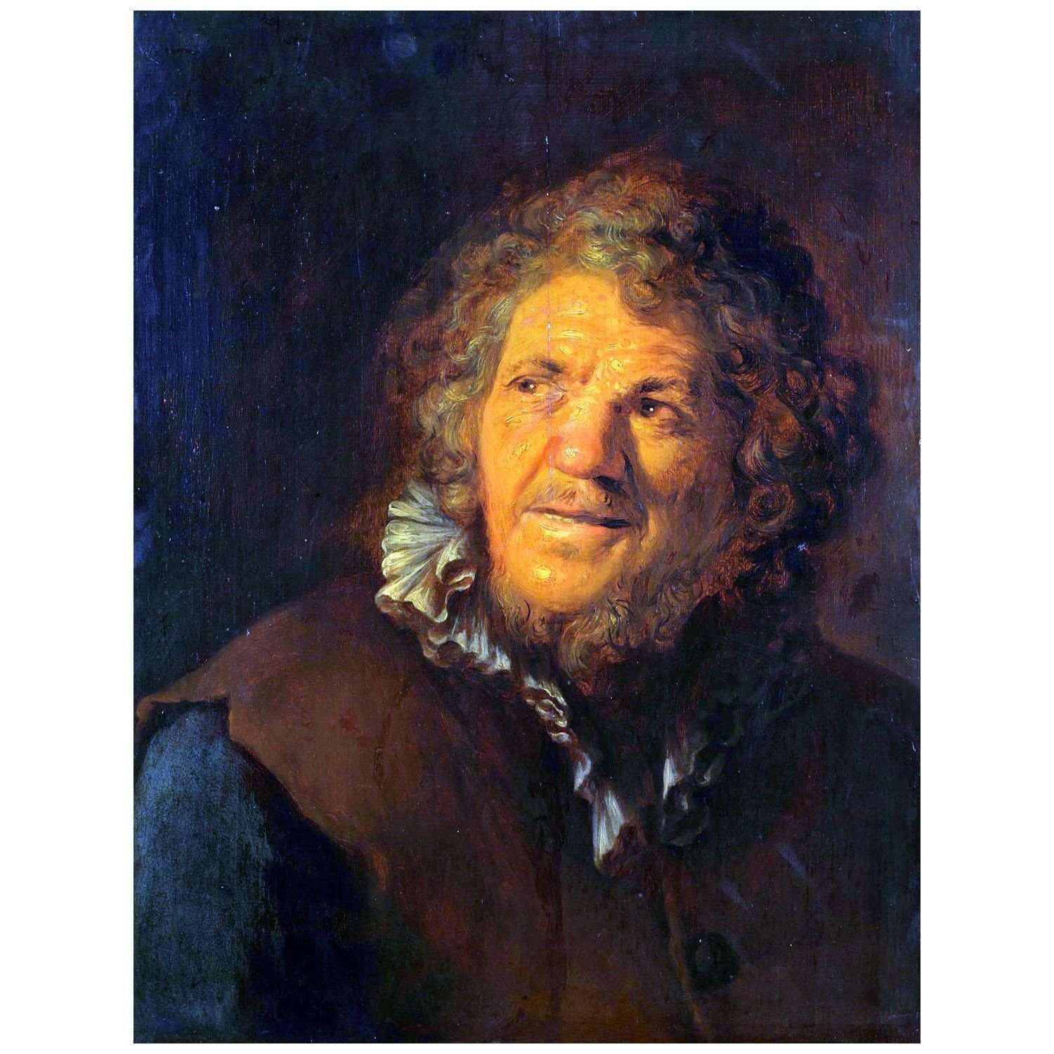  Jan Lievens. The Smiling Old Man. 1635. Hermitage Museum