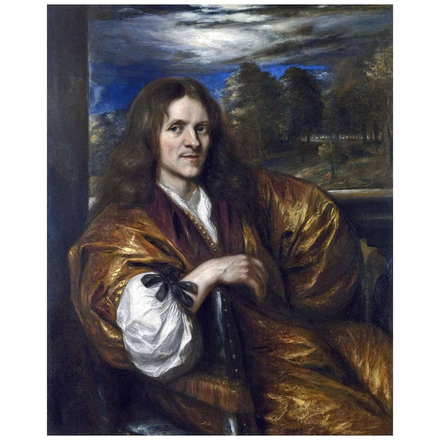  Jan Lievens. Self-Portrait. 1650. National Gallery London