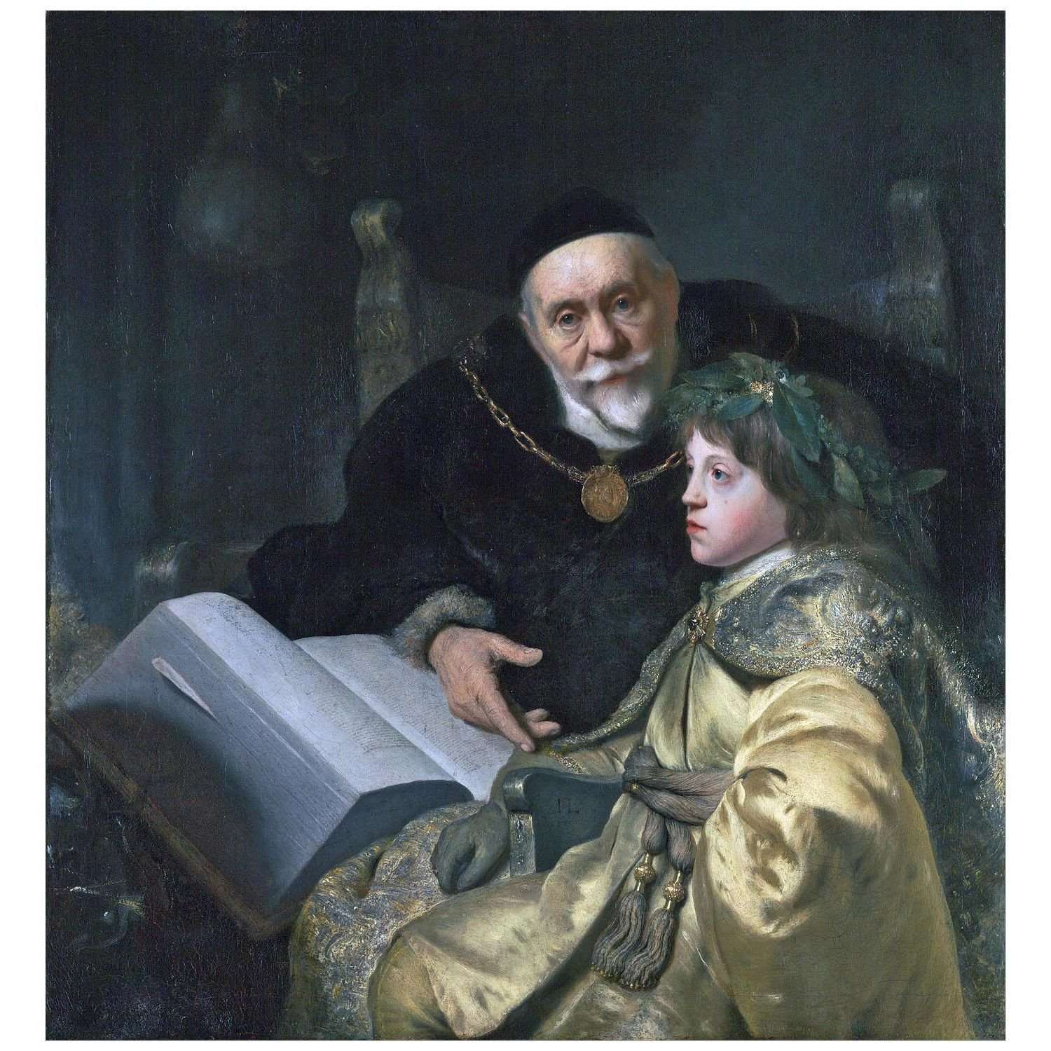  Jan Lievens. Prince Charles Louis with his Tutor. 1931. Getty Center LA