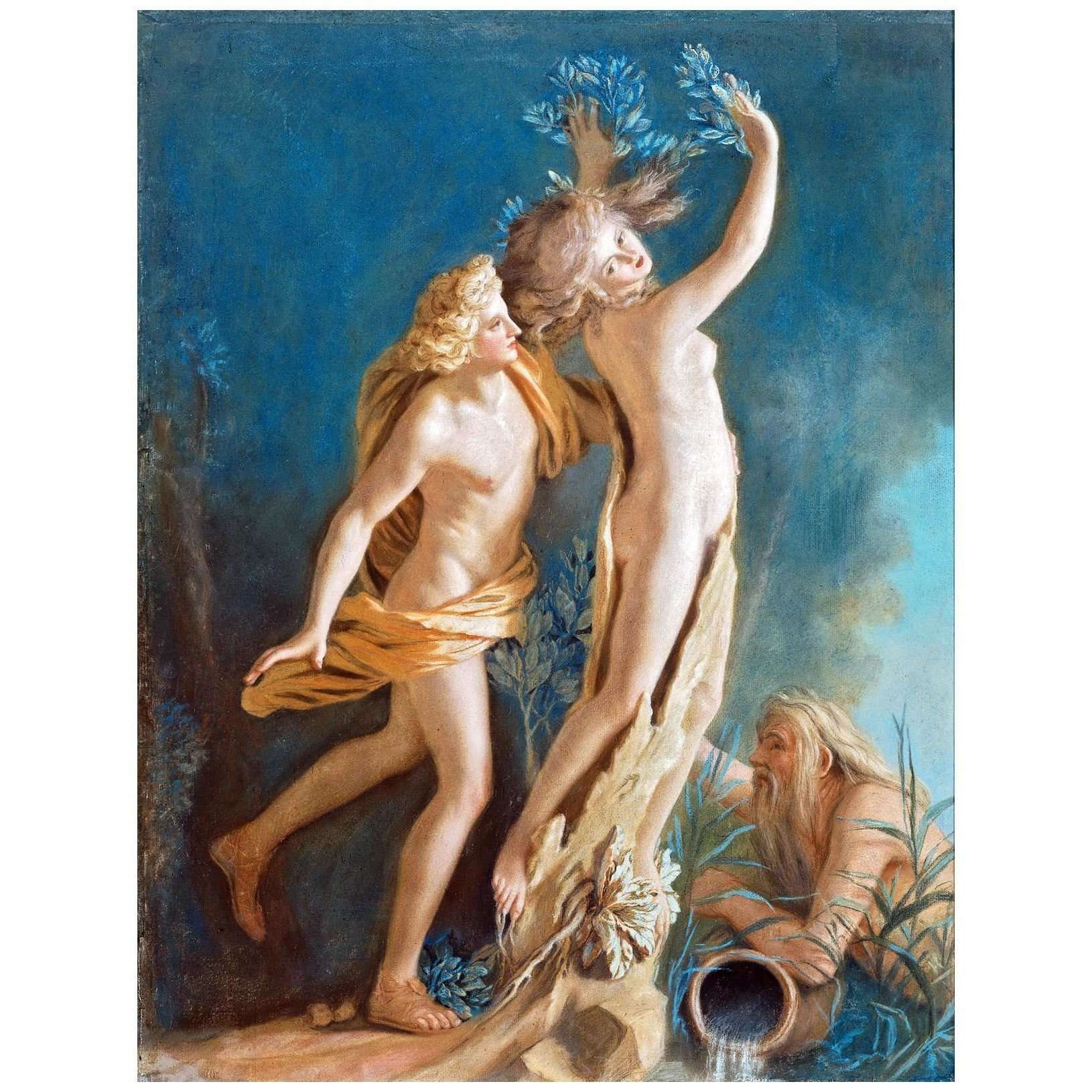   Jean-Etienne Liotard. Apollon et Daphn?. 1736. Rijksmuseum Amsterdam