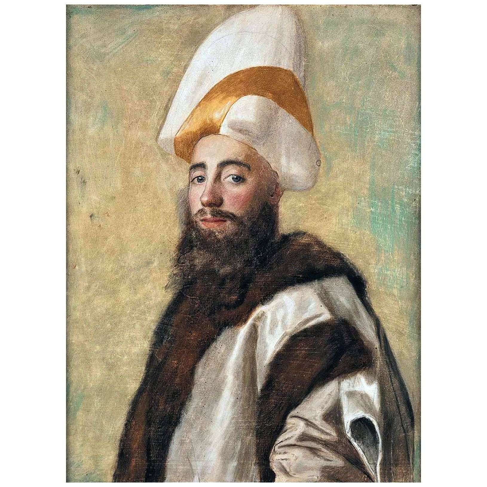   Jean-Etienne Liotard. Portrait d'un grand vizir. 1740. National Gallery London