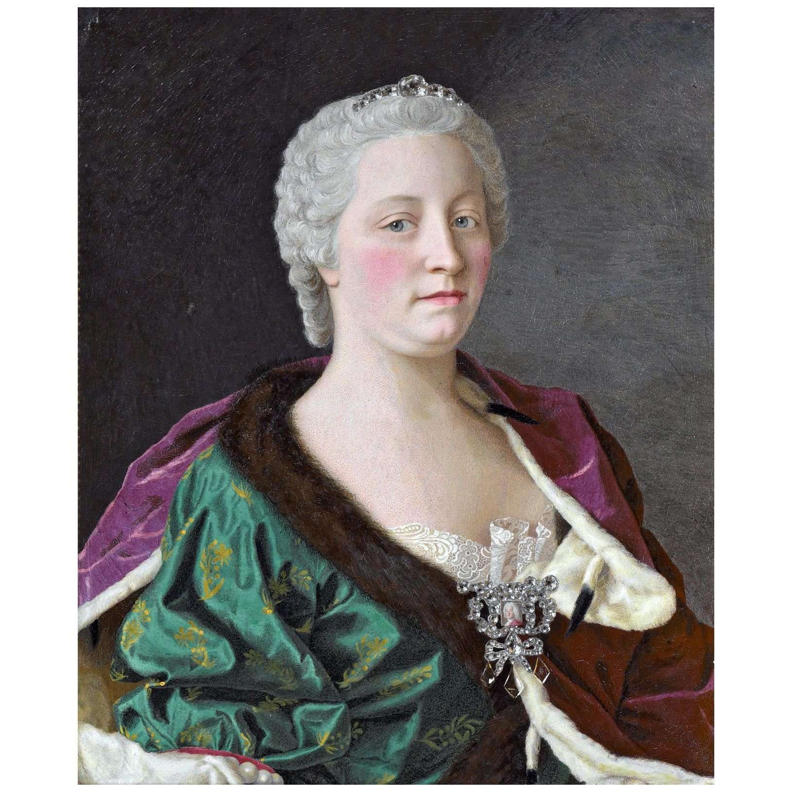   Jean-Etienne Liotard. Marie-Th?r?se D'Autriche. 1747. Rijksmuseum Amsterdam