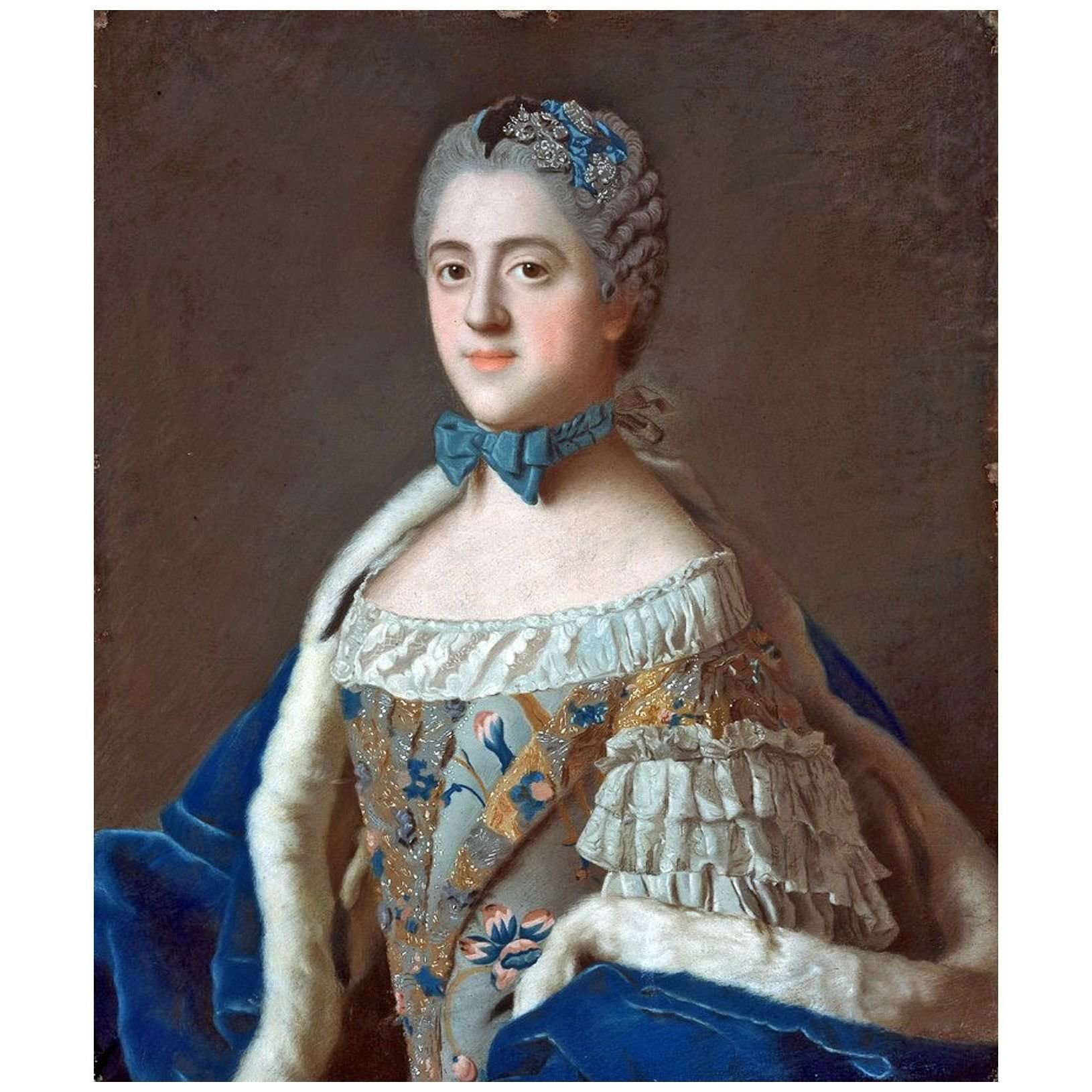   Jean-Etienne Liotard. Portrait de Madame Sophie de France. 1751. Musee dArt de Geneve