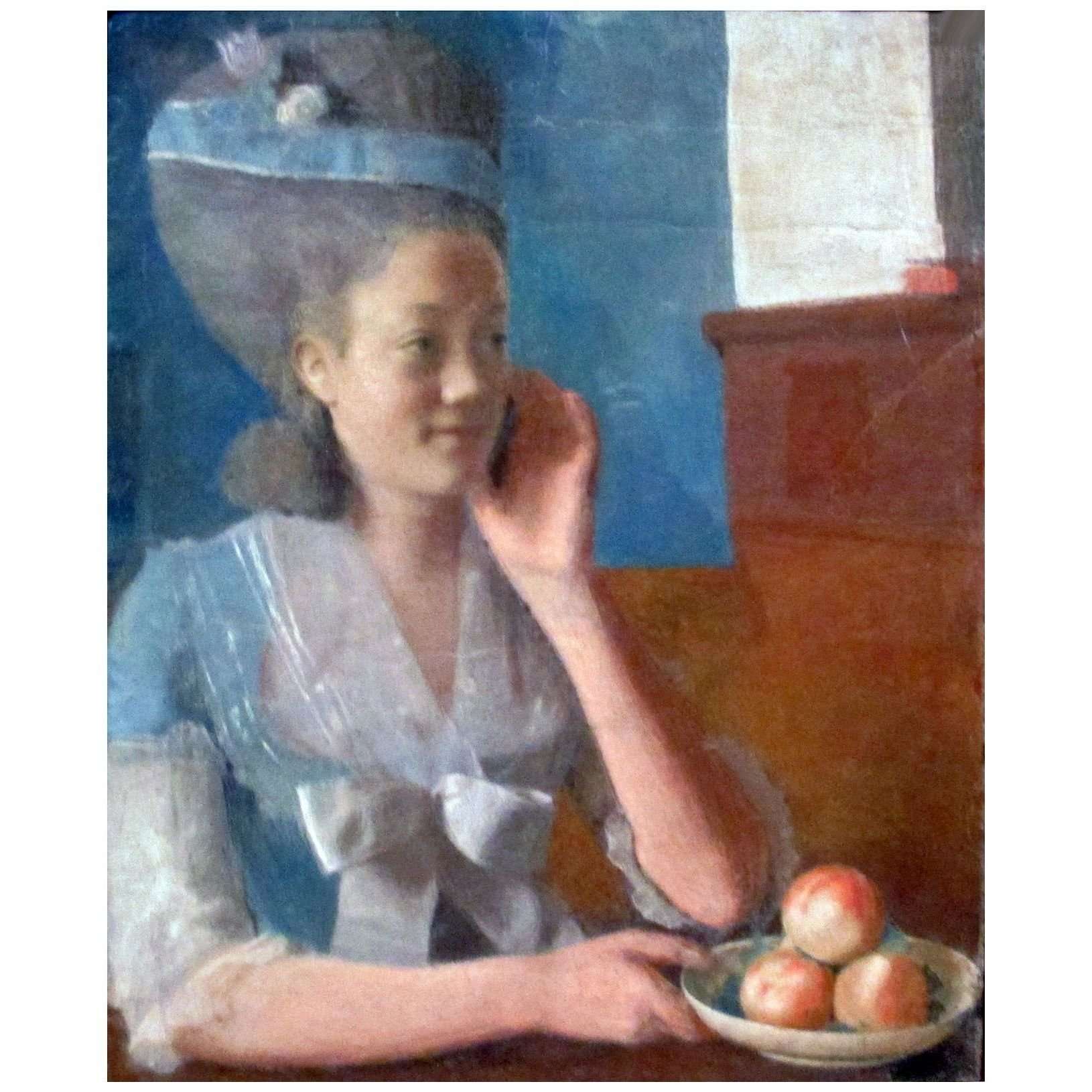   Jean-Etienne Liotard. Portrait de Marie Jeanne Liotard. 1779. Musee dArt de Geneve