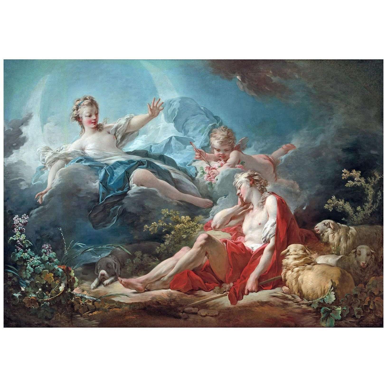 - Jean Honore Fragonard. Diane et Endymion. 1753. National Gallery Washington