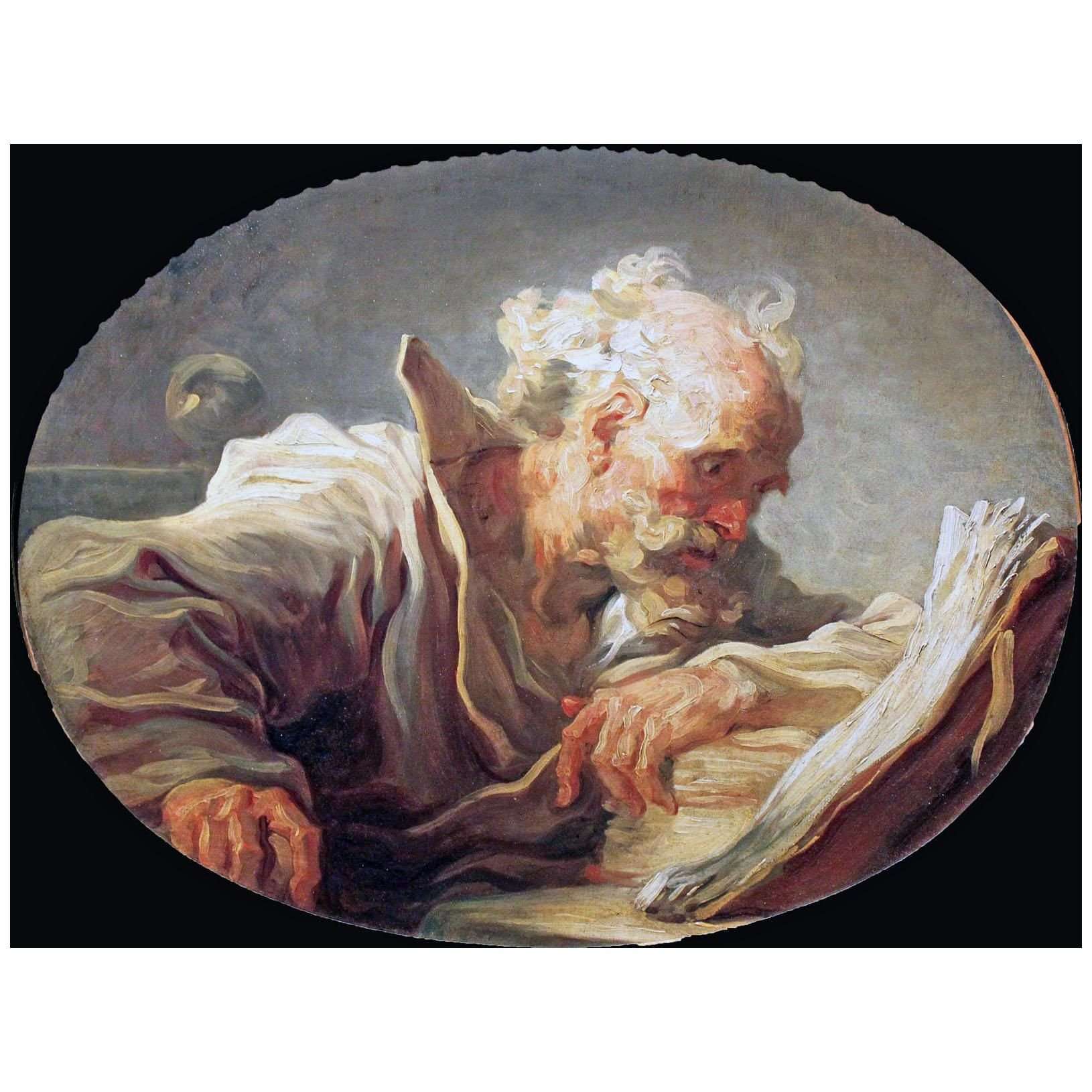 - Jean Honore Fragonard. Le philosophe. 1764. Hamburger Kunsthalle