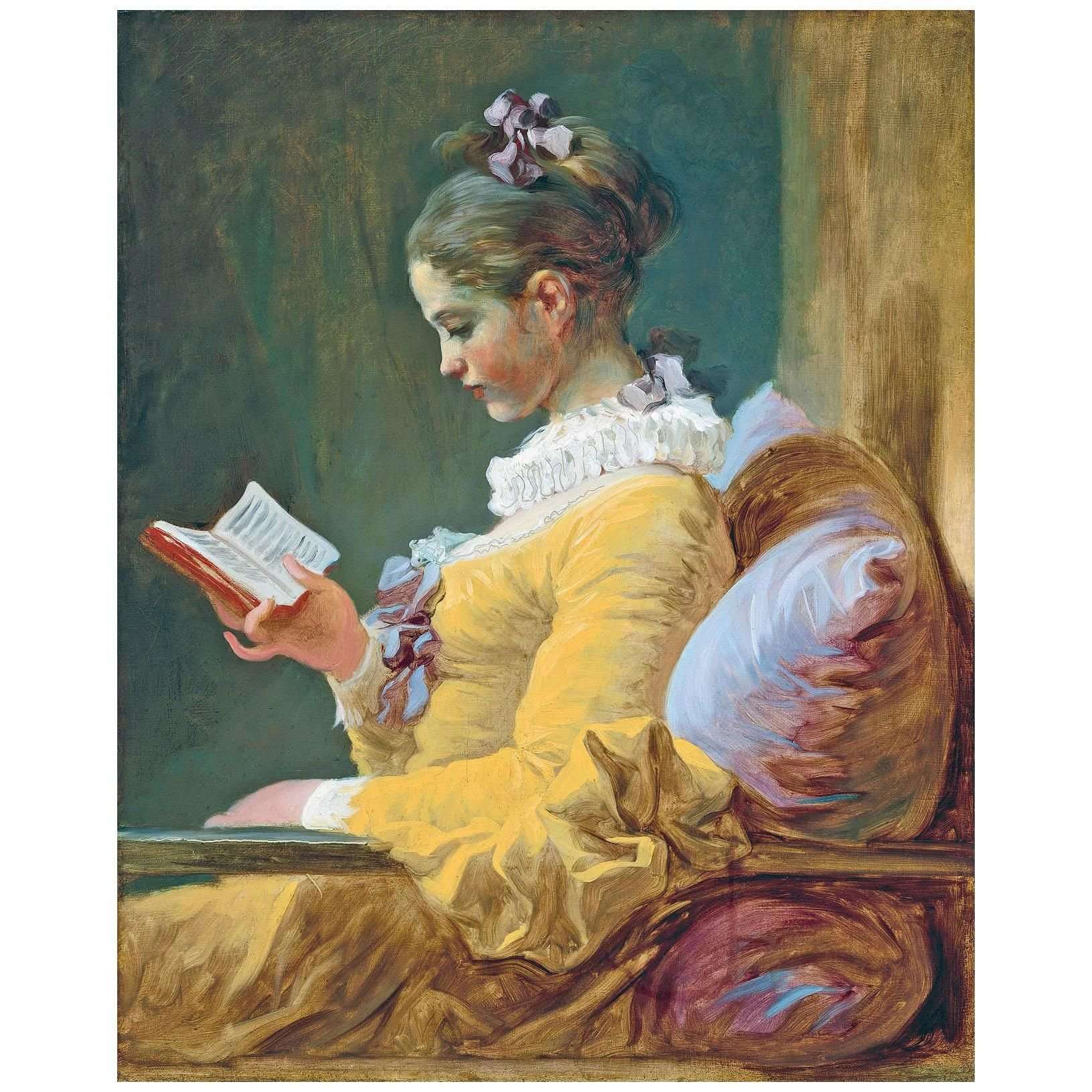 - Jean Honore Fragonard. La Liseuse. 1770-1772. National Gallery Washington