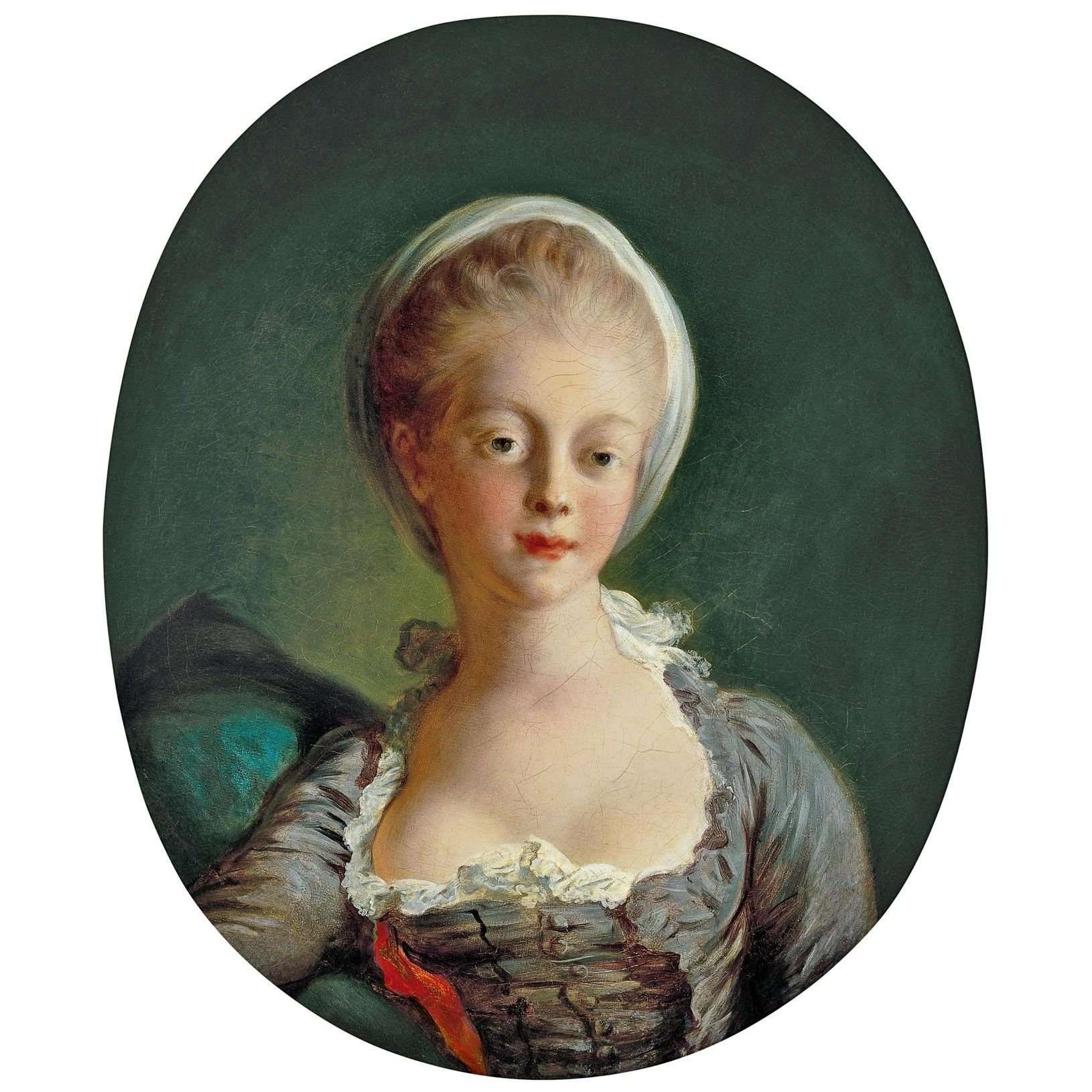 - Jean Honore Fragonard. Portrait d'une jeune femme. 1770 Thyssen-Bornemisza Madrid
