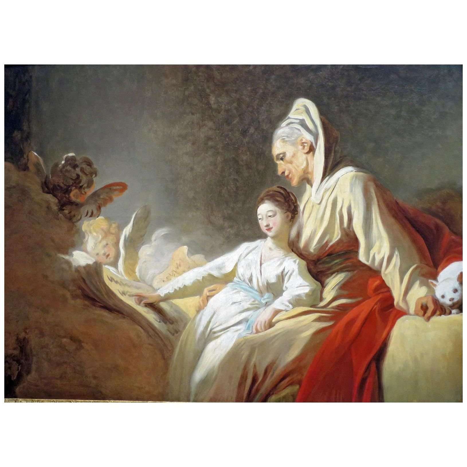 - Jean Honore Fragonard. ?ducation de la Vierge. 1773. FAM San Fracisco