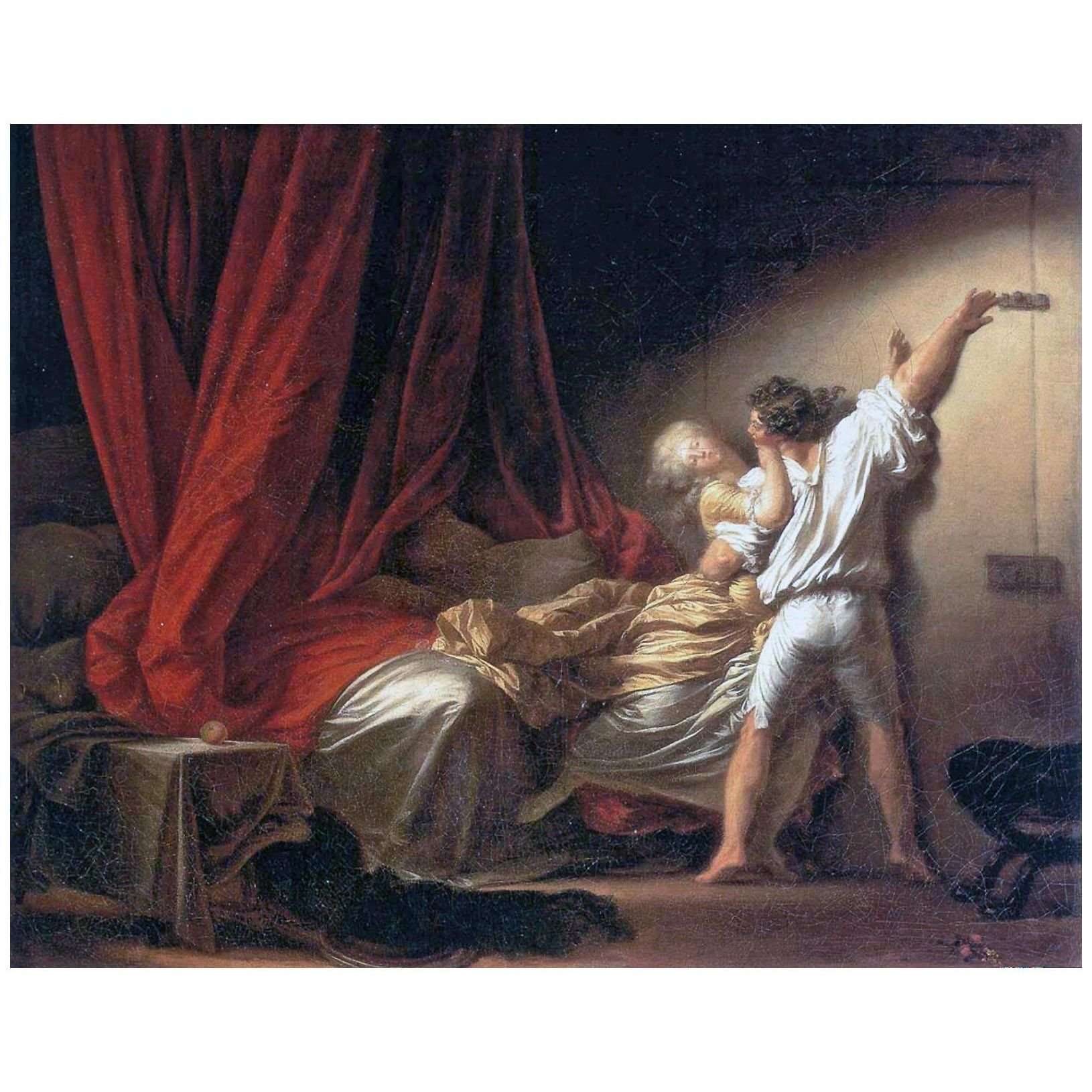 - Jean Honore Fragonard. Le Verrou. 1774-1778. Mus?e du Louvre