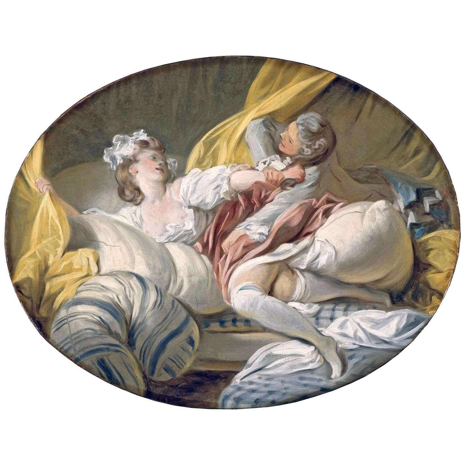 - Jean Honore Fragonard. La Belle servante. 1775. Nationalmuseum Stockholm