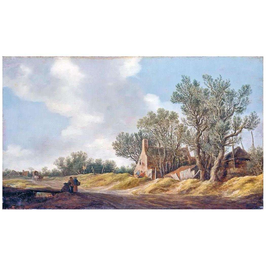   Jan van Goyen. The outskirts of the village. 1628. Stadel Museum, Frankfurt