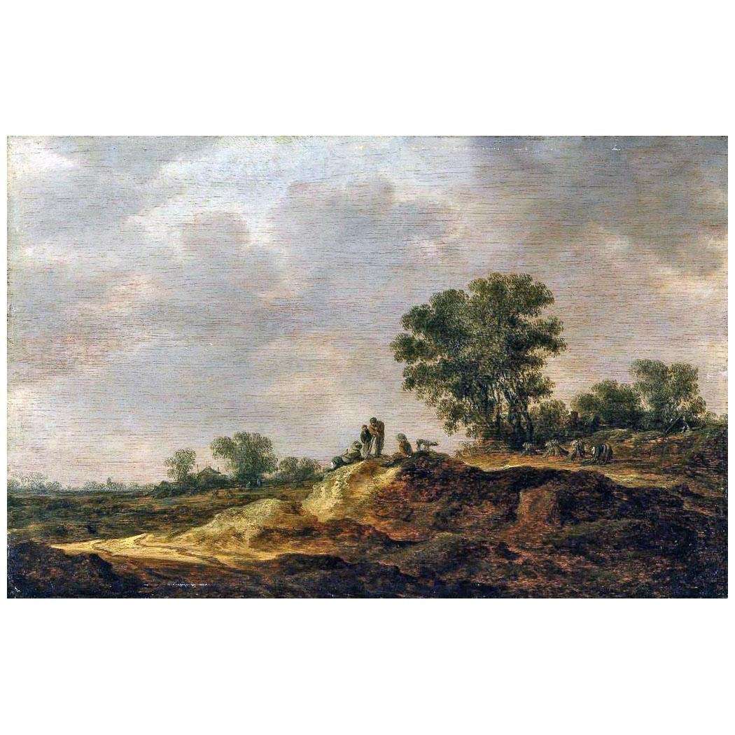   Jan van Goyen. Harvest. 1633. Pushkin Museum, Moscow
