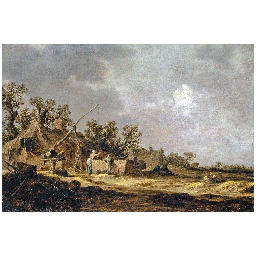   Jan van Goyen. The Farms. 1634. Kunstmuseum, Basel