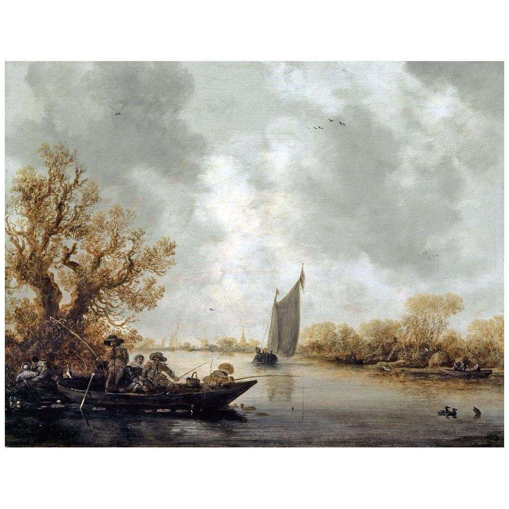   Jan van Goyen. Landscape with Fishermen. 1635. Kunstmuseum, Basel