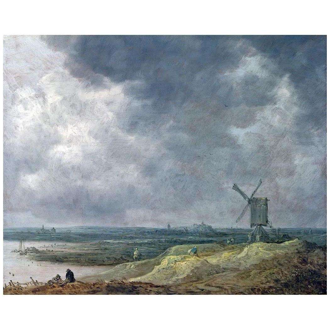   Jan van Goyen. Windmill. 1642. National Gallery, London