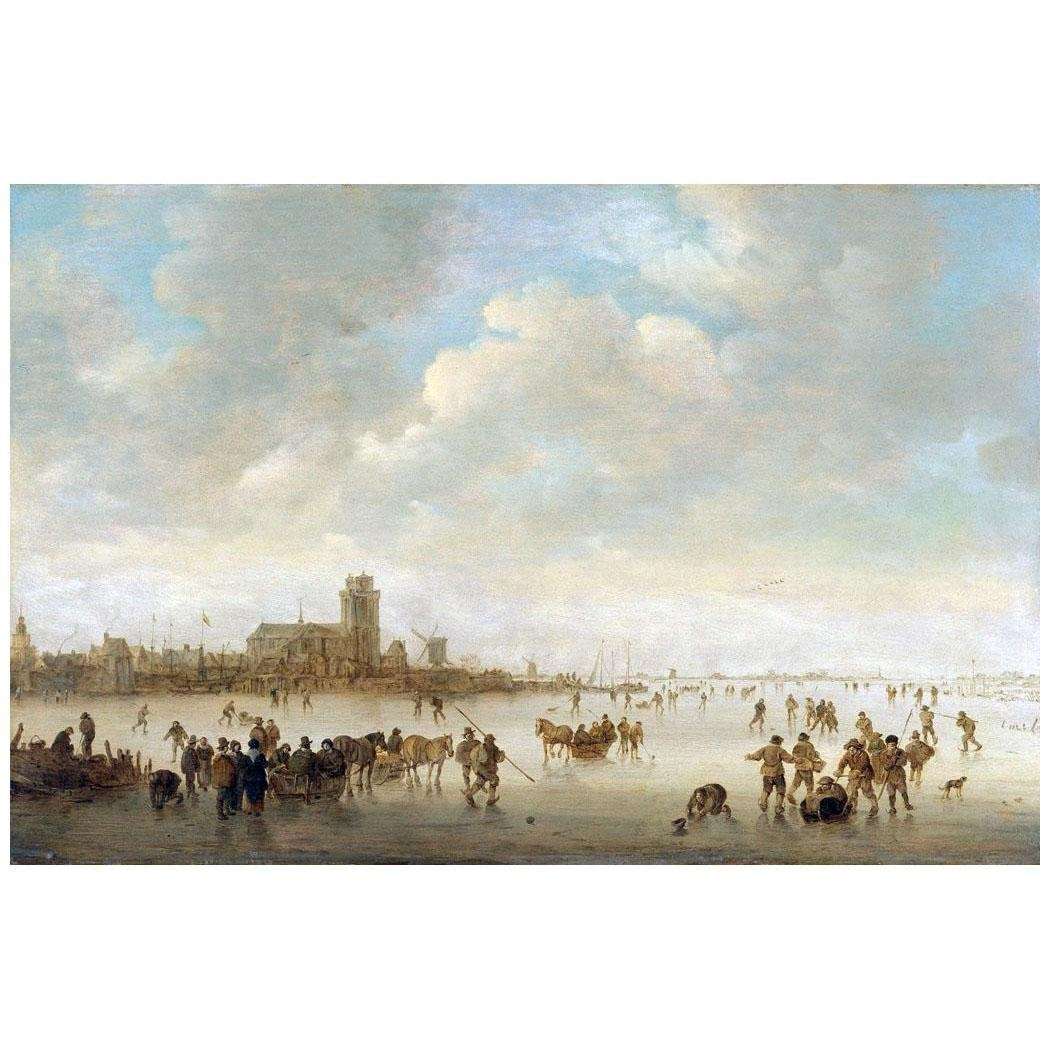   Jan van Goyen. Winter Landscape. 1643. Thyssen-Bornemisza, Madrid