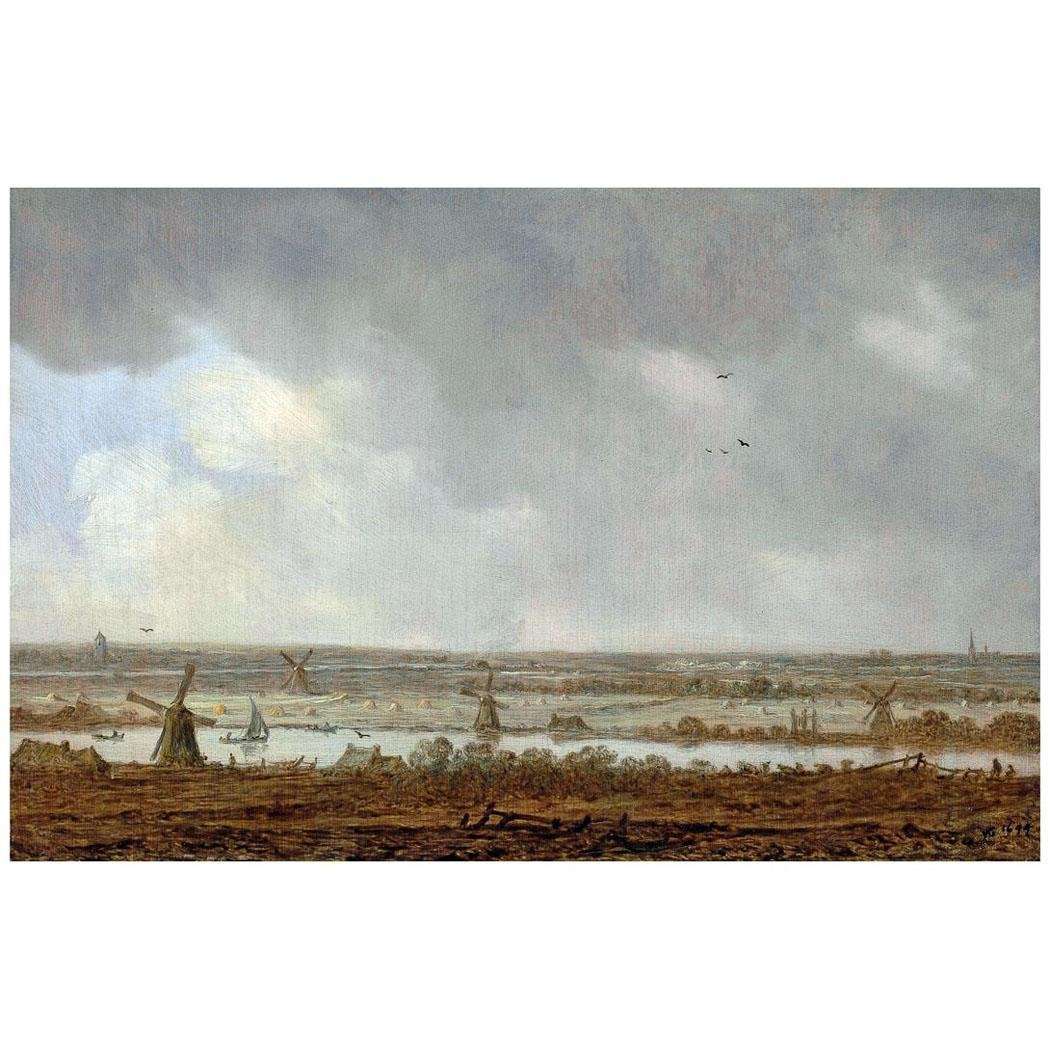   Jan van Goyen. Polder Landscape. 1644. Rijksmuseum, Amsterdam