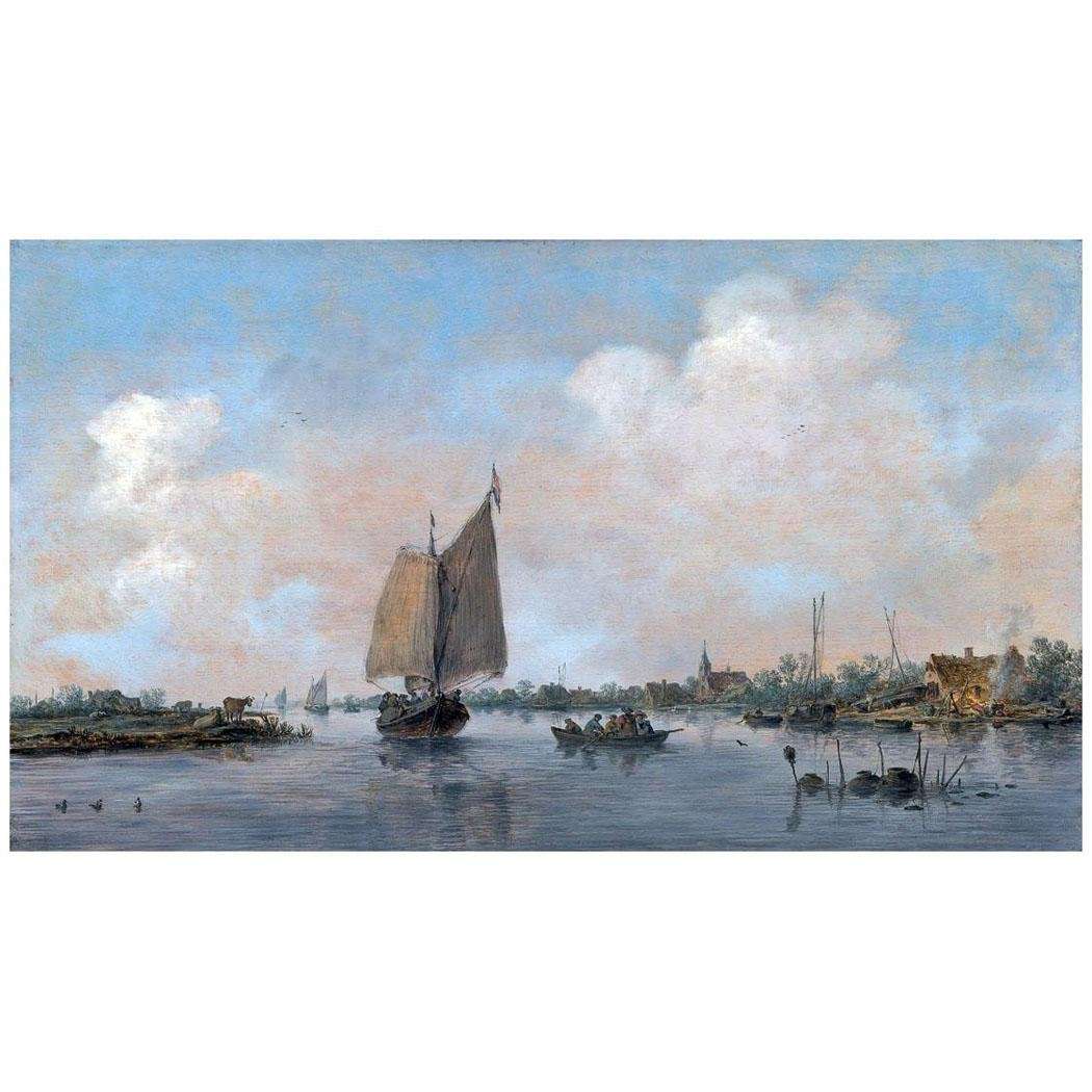   Jan van Goyen. River View. 1648. Mauritshuis, The Hague