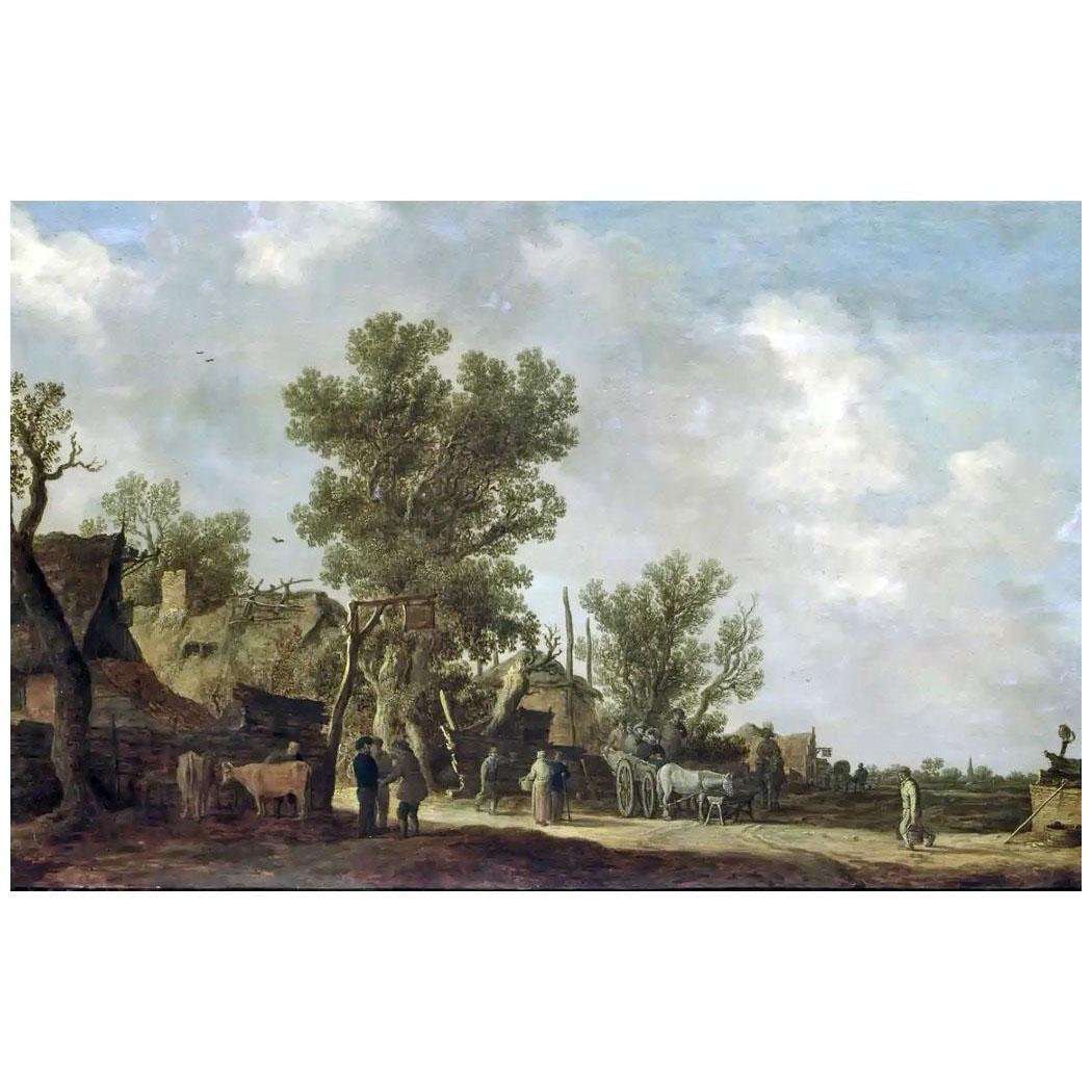   Jan van Goyen. Landscape with Farm. 1620s. Museum De Lakenhal, Leiden