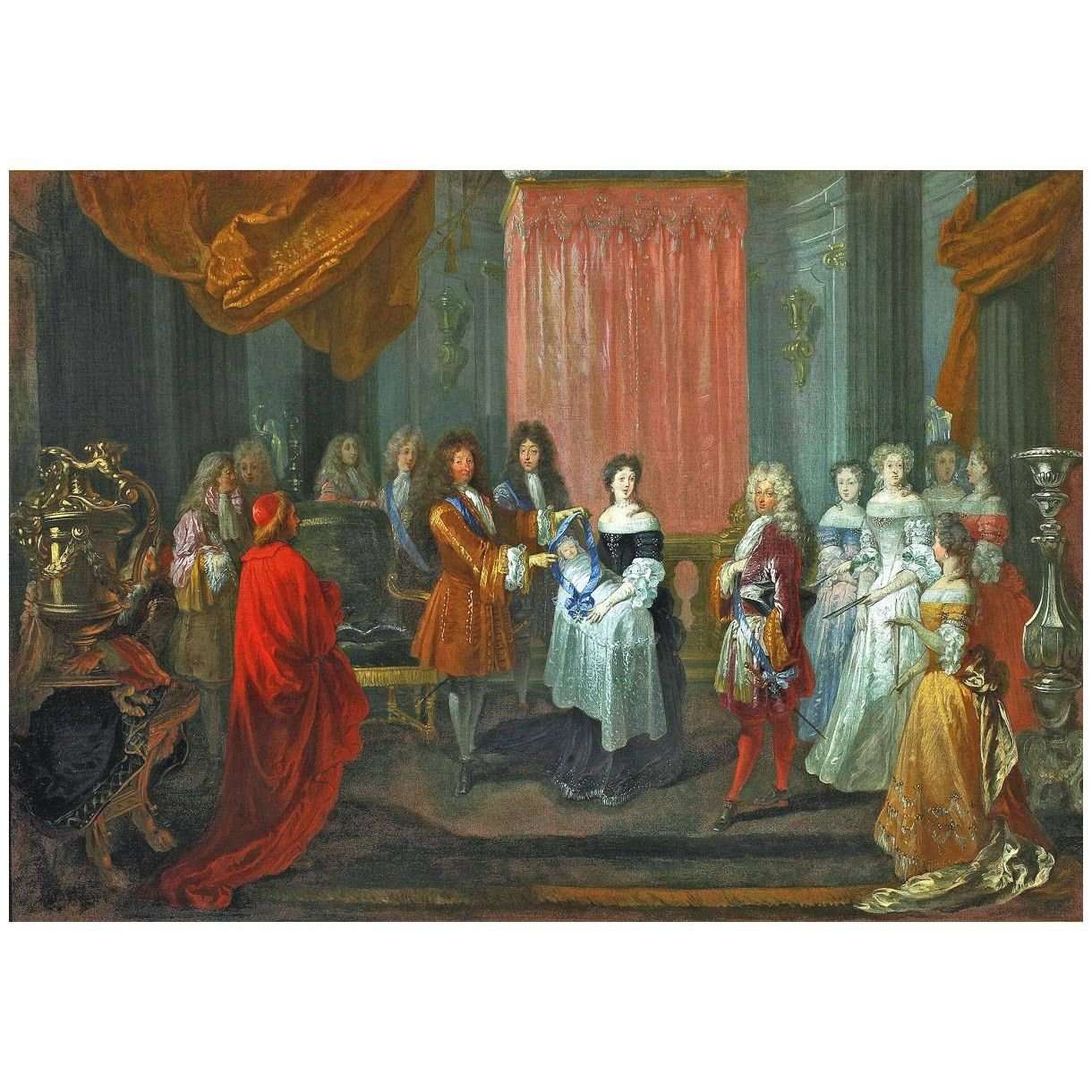 - Antoine Watteau. Bapt?me d'un enfant royal. 1710. Muzeum Narodowe Warszawie