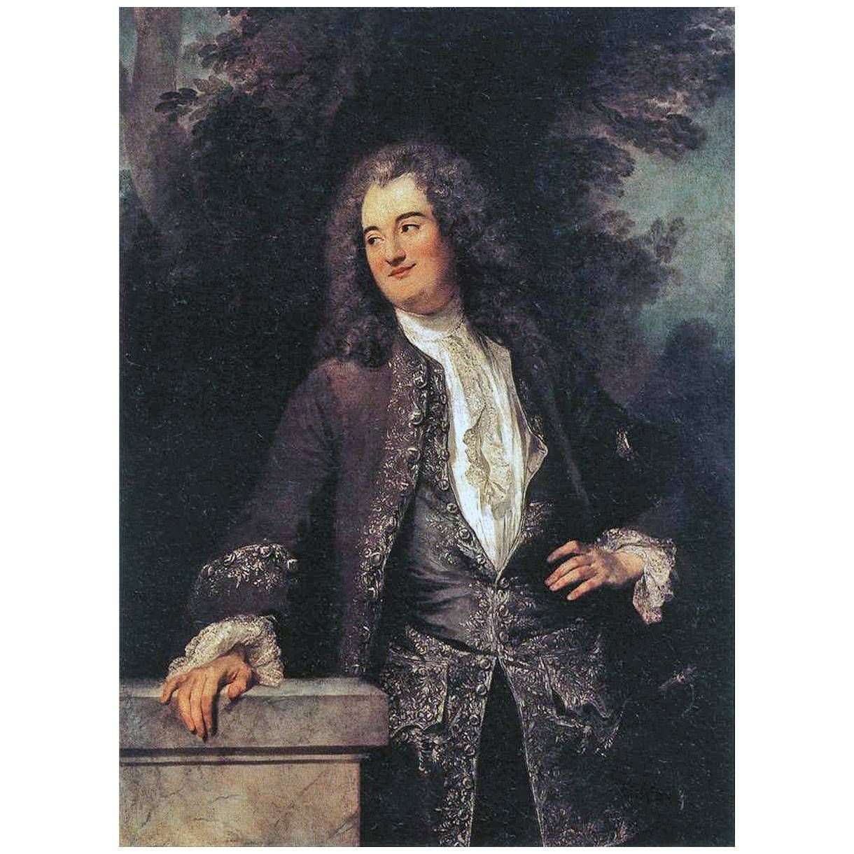 - Antoine Watteau. Portrait de Jean de Jullienne. 1715-1720. Louvre Paris
