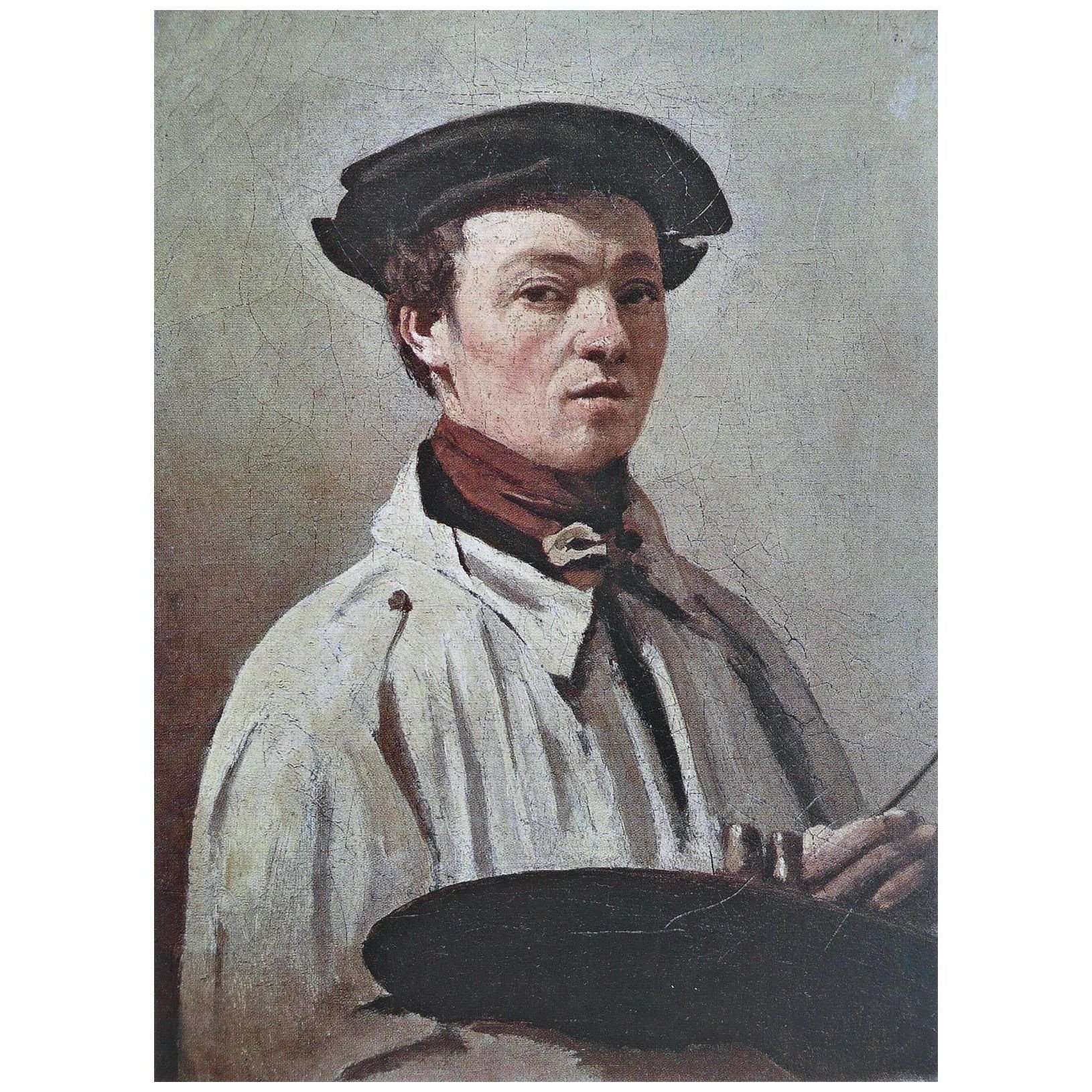    Camille Corot. Autoportrait. 1835. Galleria degli Uffizi