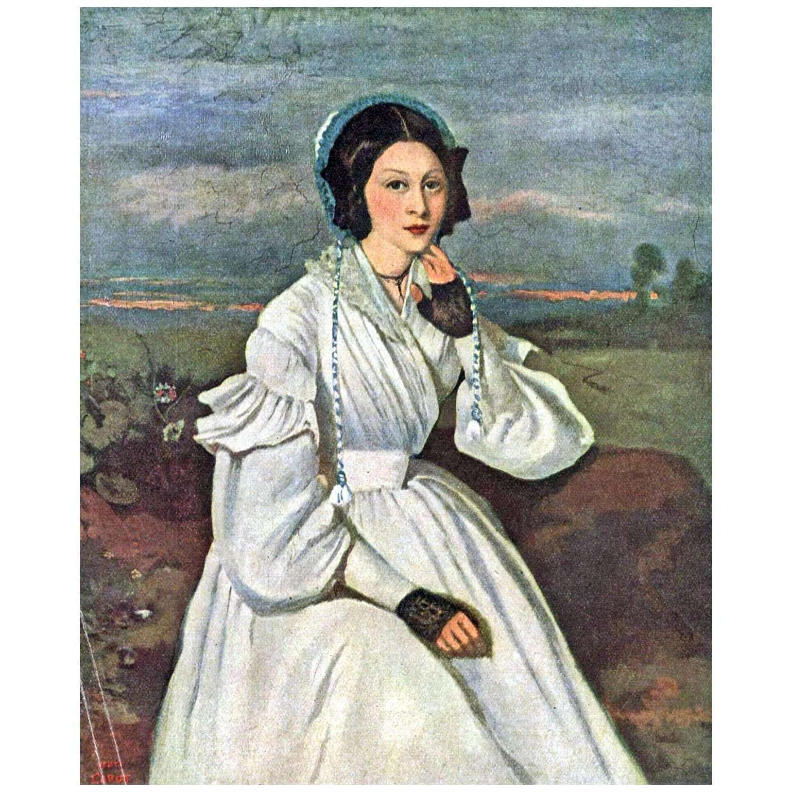    Camille Corot. Claire Sennegon. 1837. Mus?e du Louvre