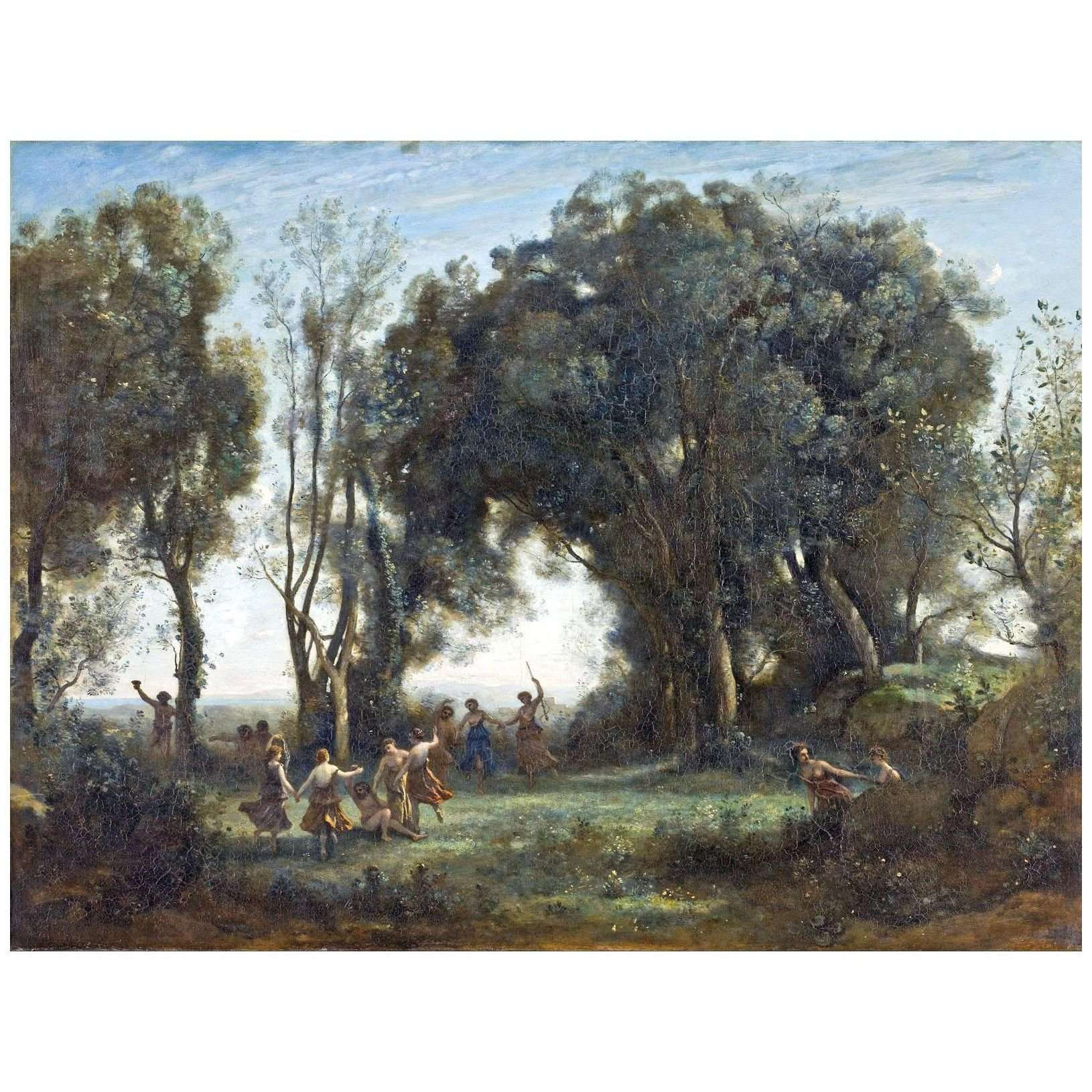    Camille Corot. La danse des nymphes. 1850. Musee dOrsay Paris