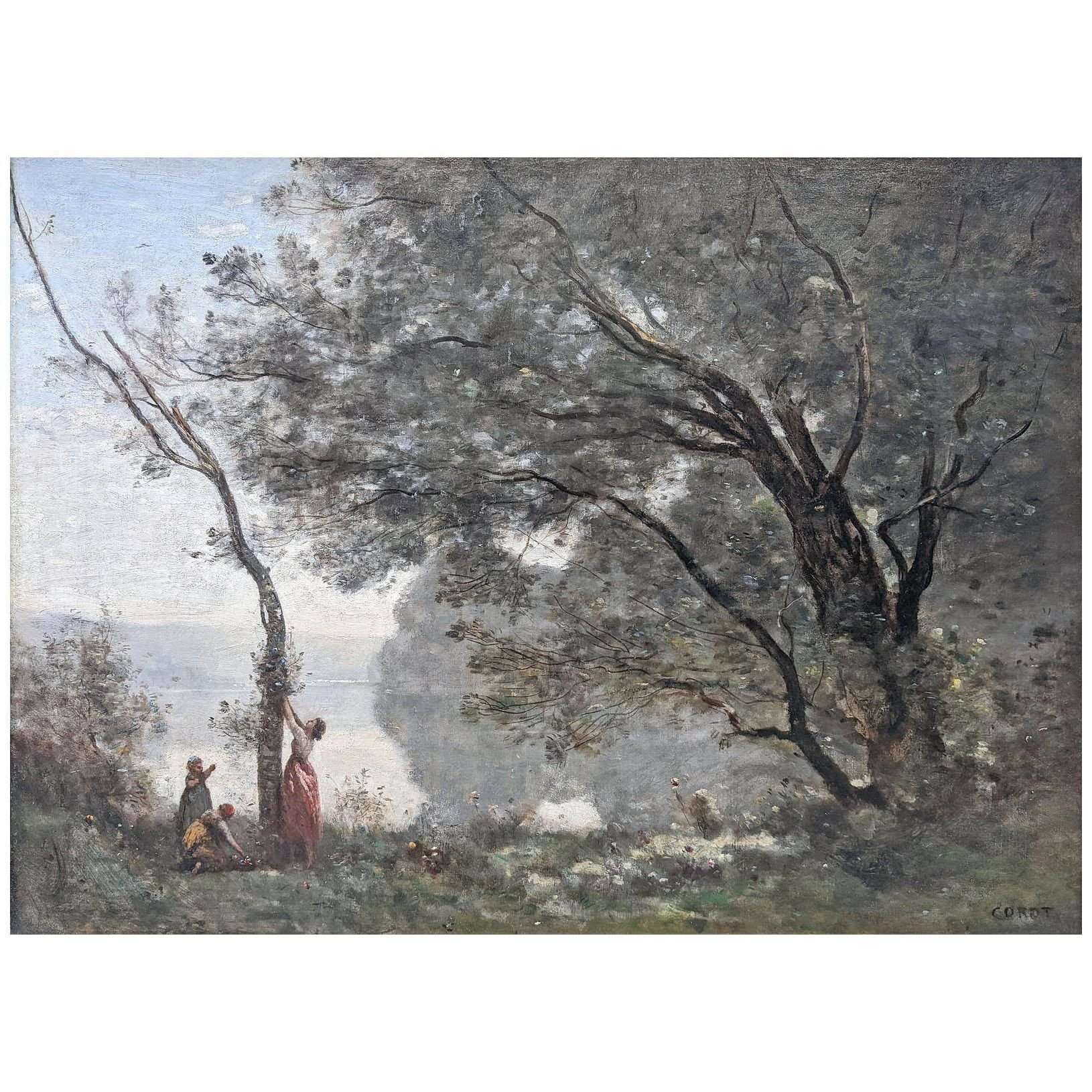    Camille Corot. Souvenir de Mortefontaine. 1864. Mus?e du Louvre