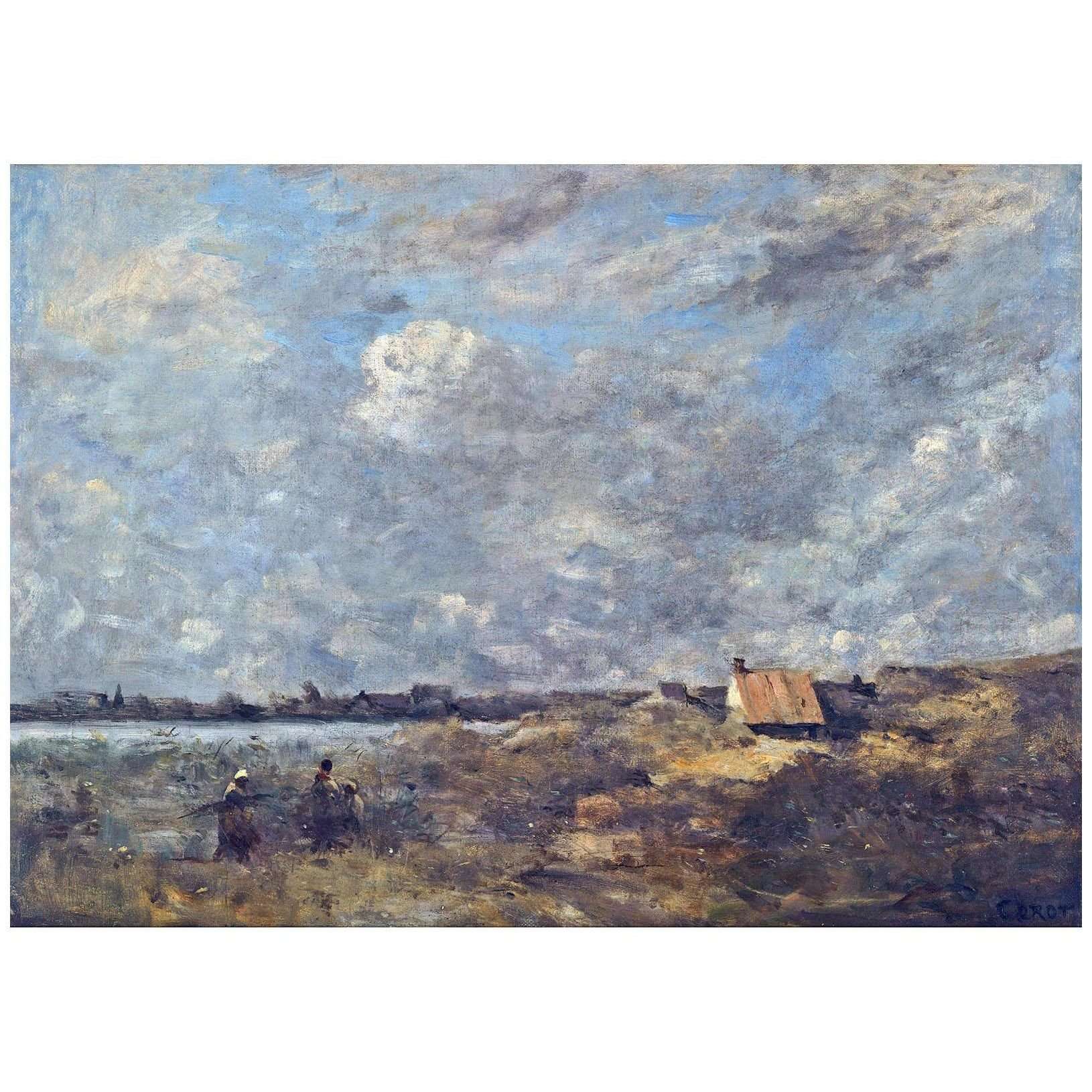   Camille Corot. Temps orageux. Pas-de-Calais. 1870. Pushkin Museum