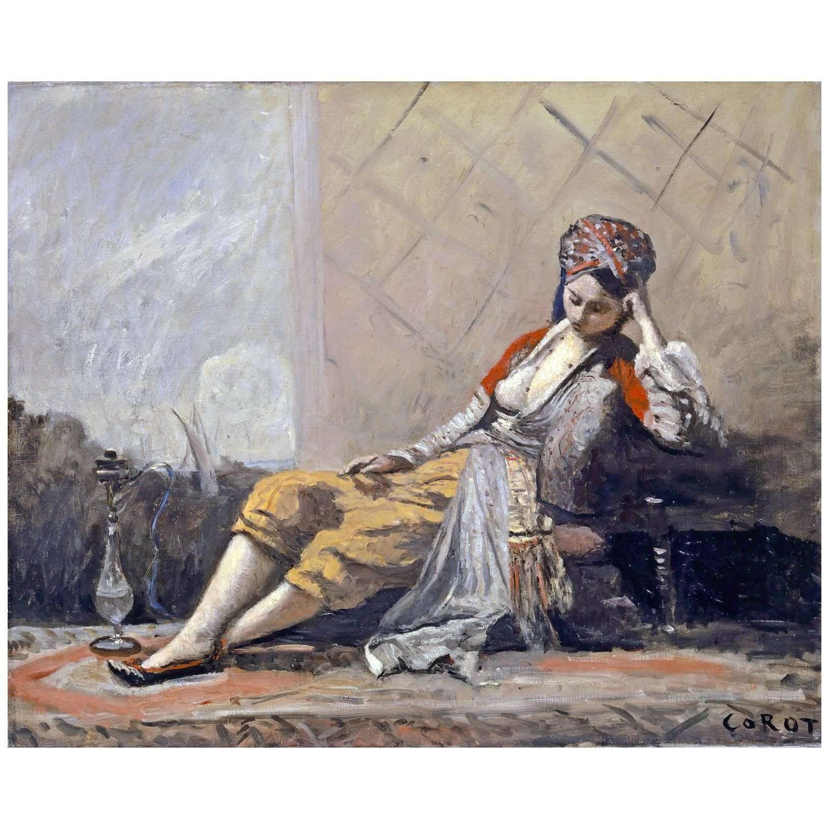    Camille Corot. Odalisque. 1871. Kunstmuseum Basel
