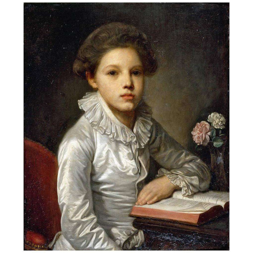 - Jean Baptiste Greuze. Charles-Etienne de Bourgevin. 1874. Musee dArts de Nantes