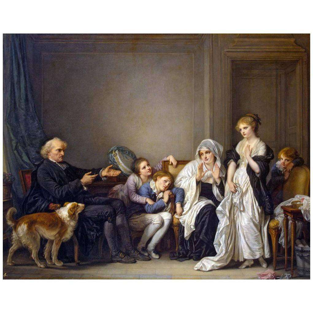 - Jean Baptiste Greuze.  . /. 