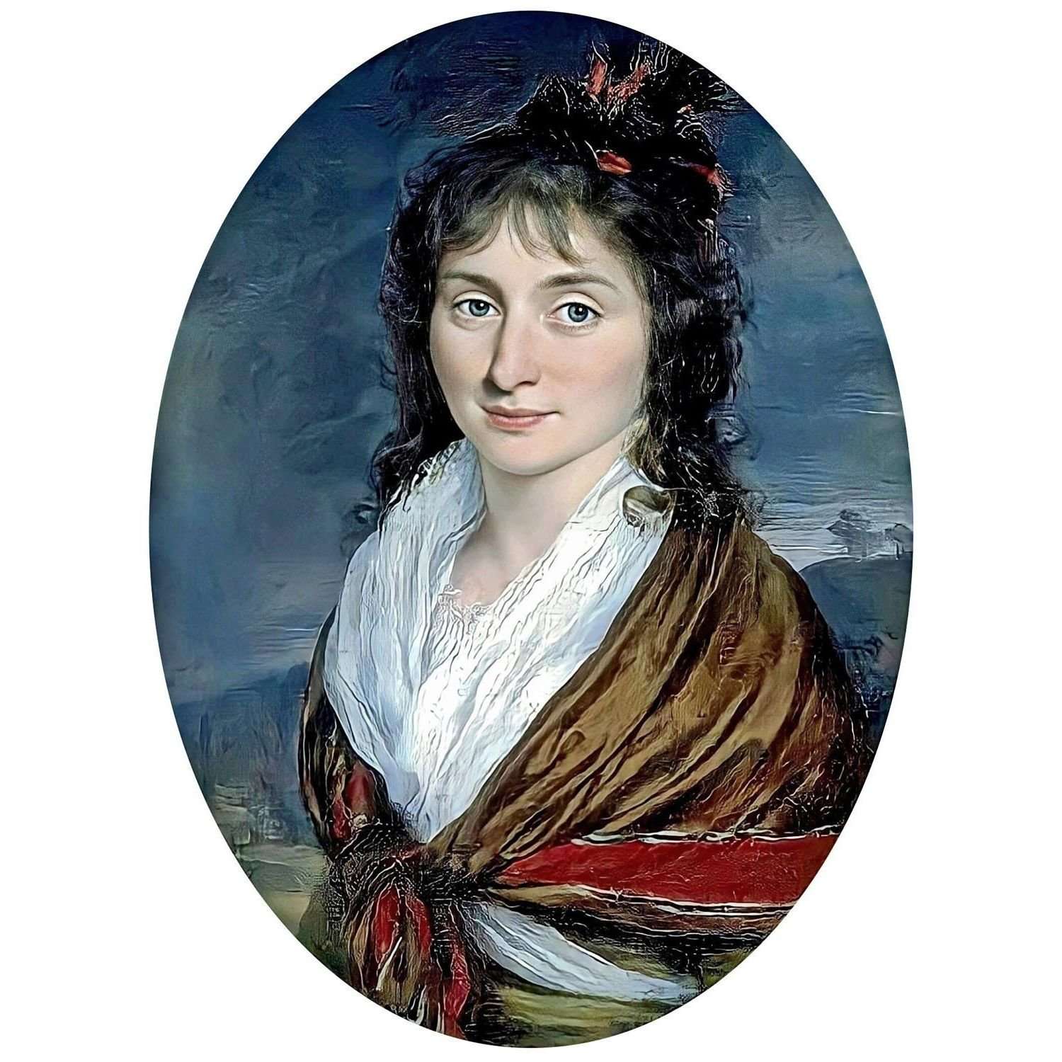 - Jean Baptiste Isabey. Charlotte Robespierre. 1794. MBA dArras