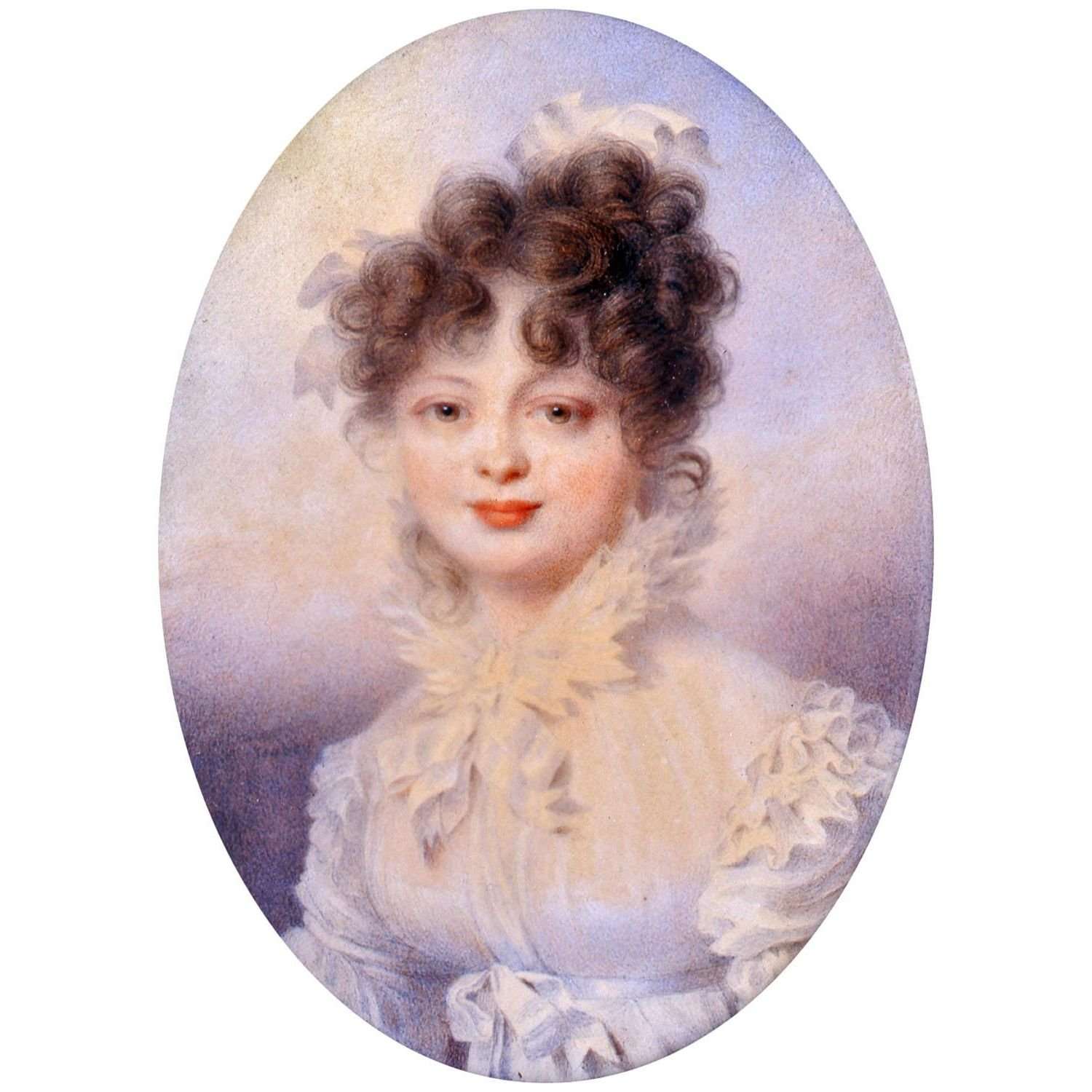 - Jean Baptiste Isabey. Catherine Pavlovna de Russie. 1815. Landesmuseum Wurttemberg