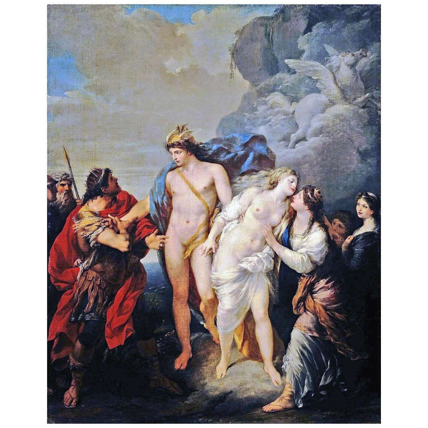 - Jean-Baptiste Regnault. Le retour d'Androm?de. 1782. Mus?e de l'Ermitage