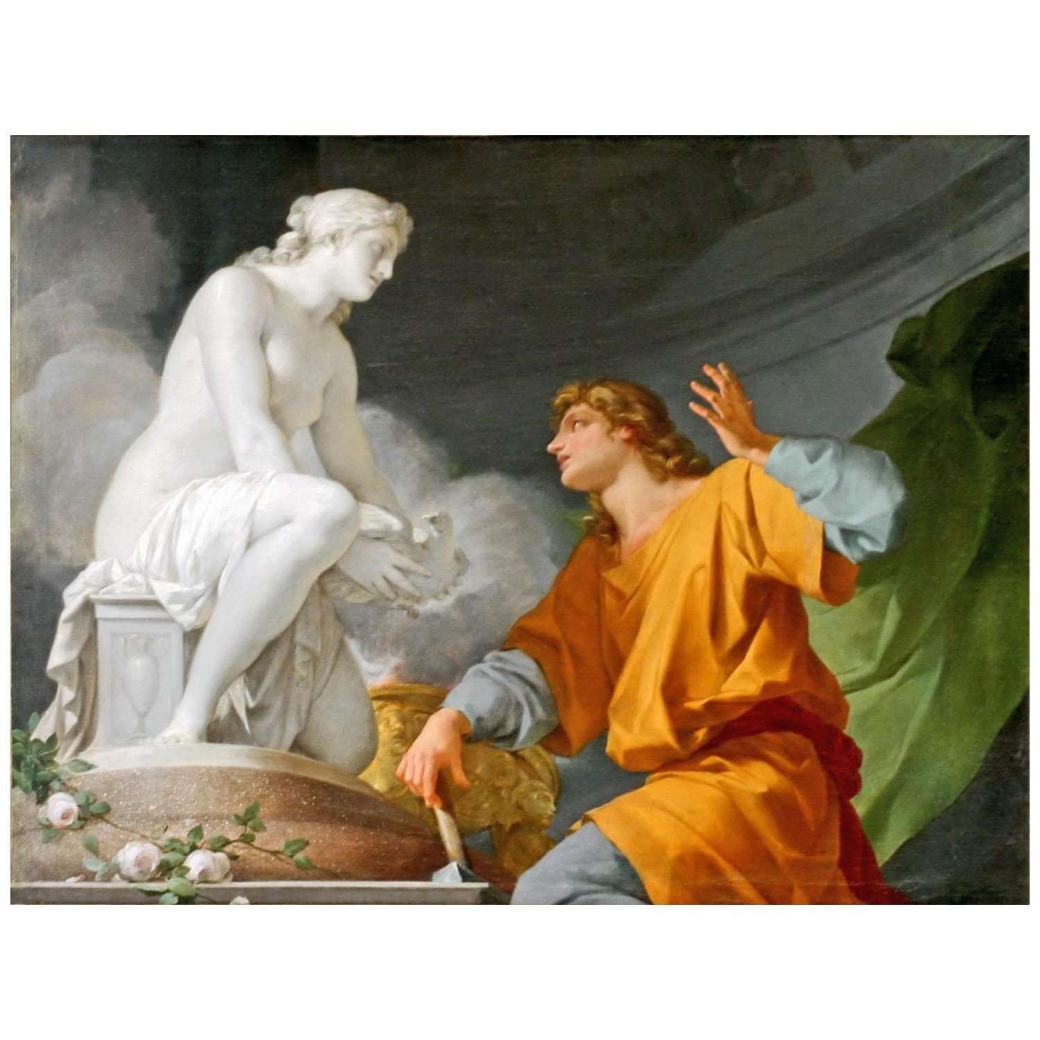 - Jean-Baptiste Regnault. L'origine de la sculpture. 1786. Ch?teau de Versailles