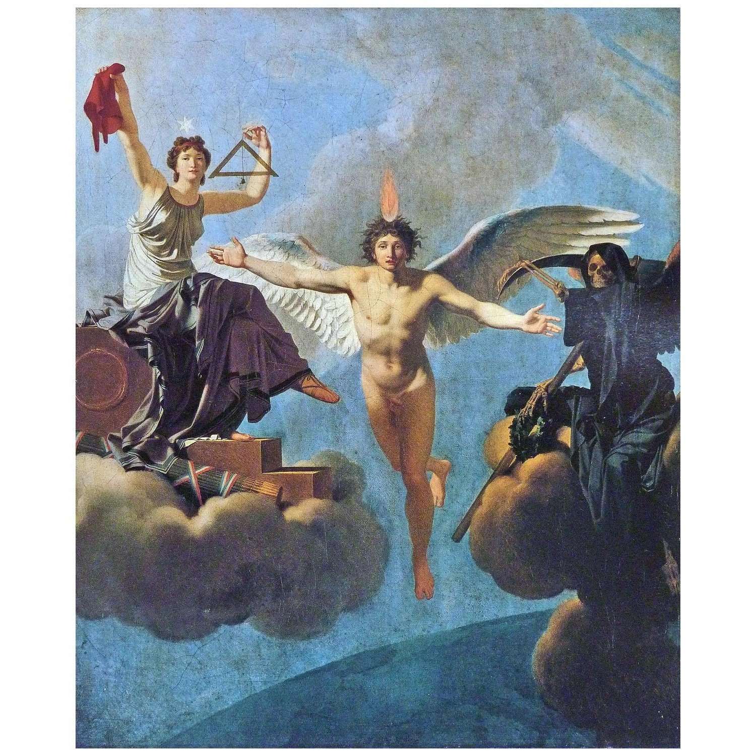 - Jean-Baptiste Regnault. La Libert? ou la Mort. 1795. Hamburger Kunsthalle
