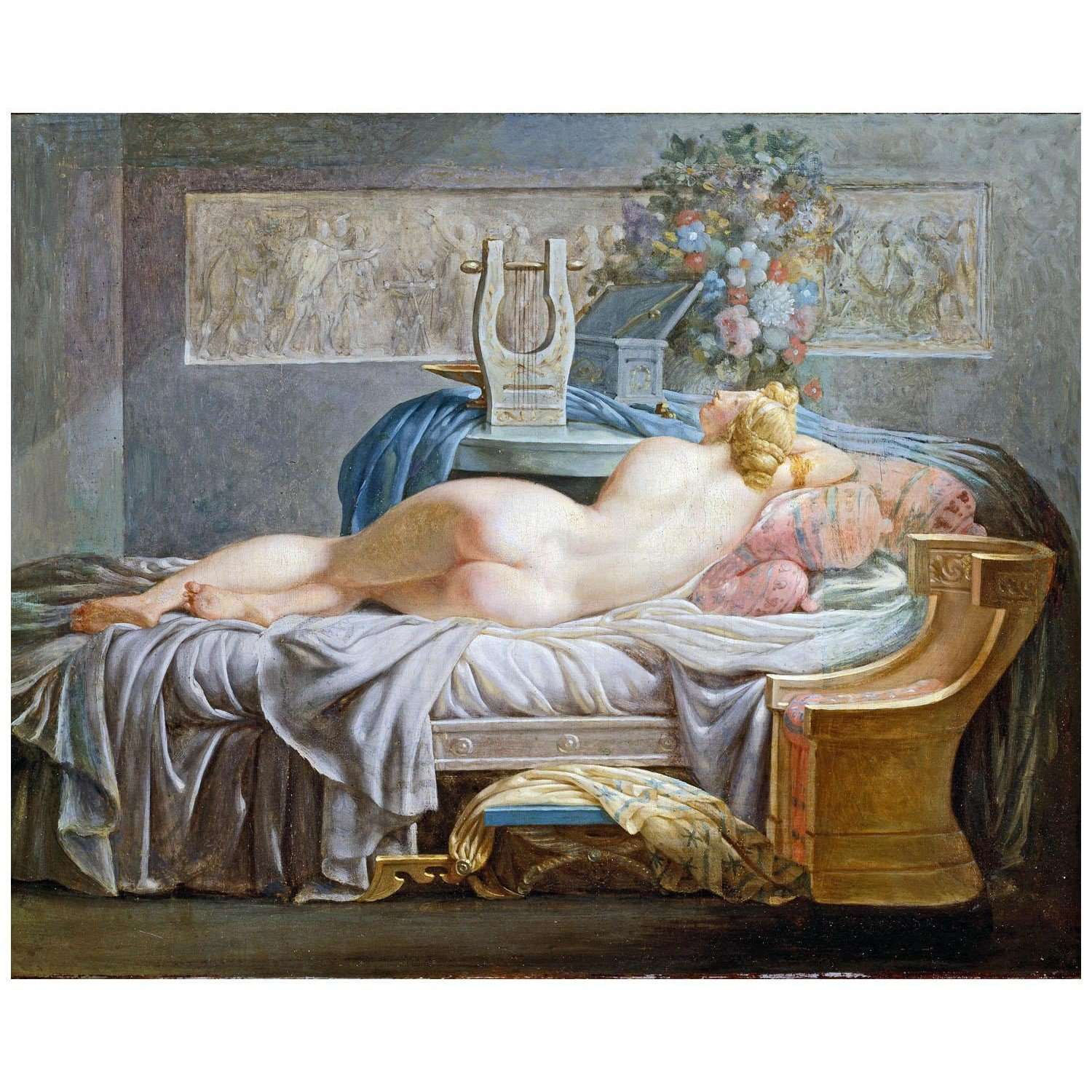 - Jean-Baptiste Regnault. Sapho. 1799. Nationalmuseum Stockholm